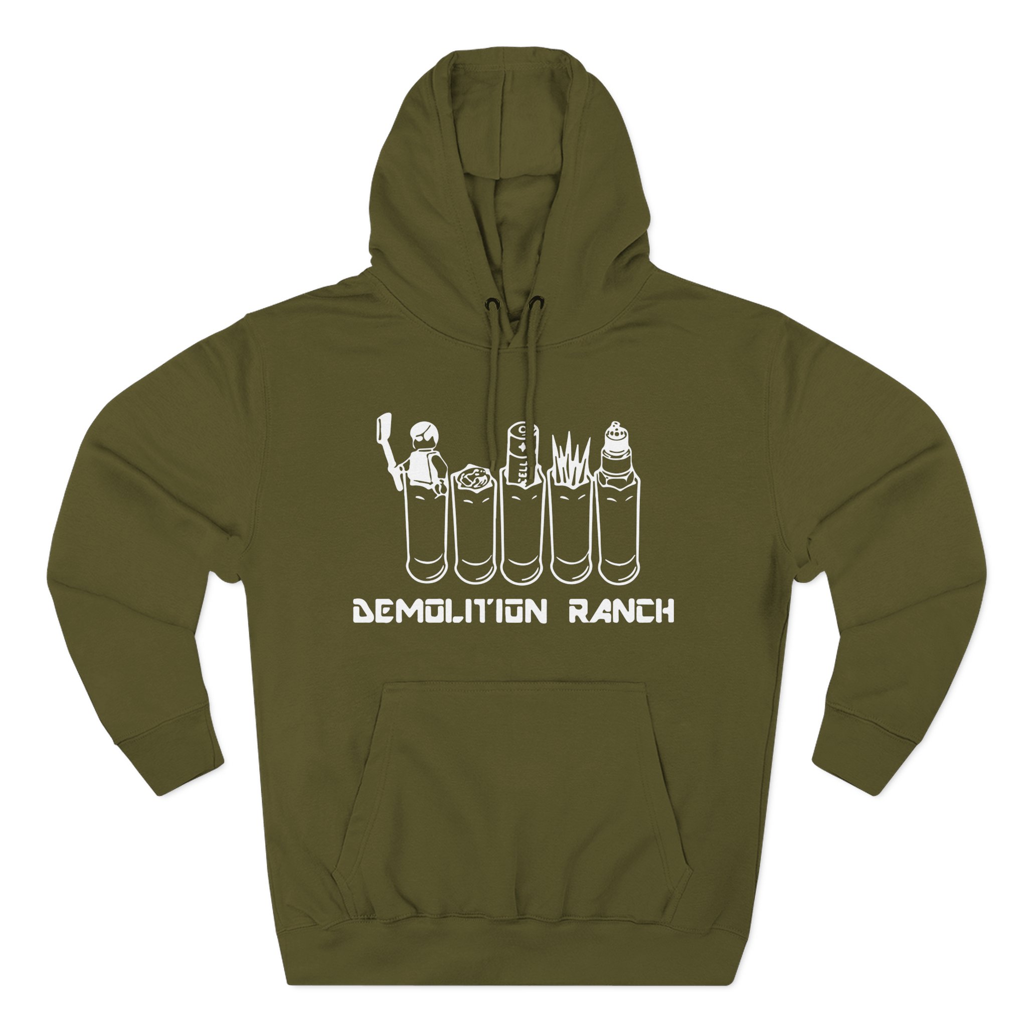 Demolition Ranch Three-Panel Fleece Hoodie