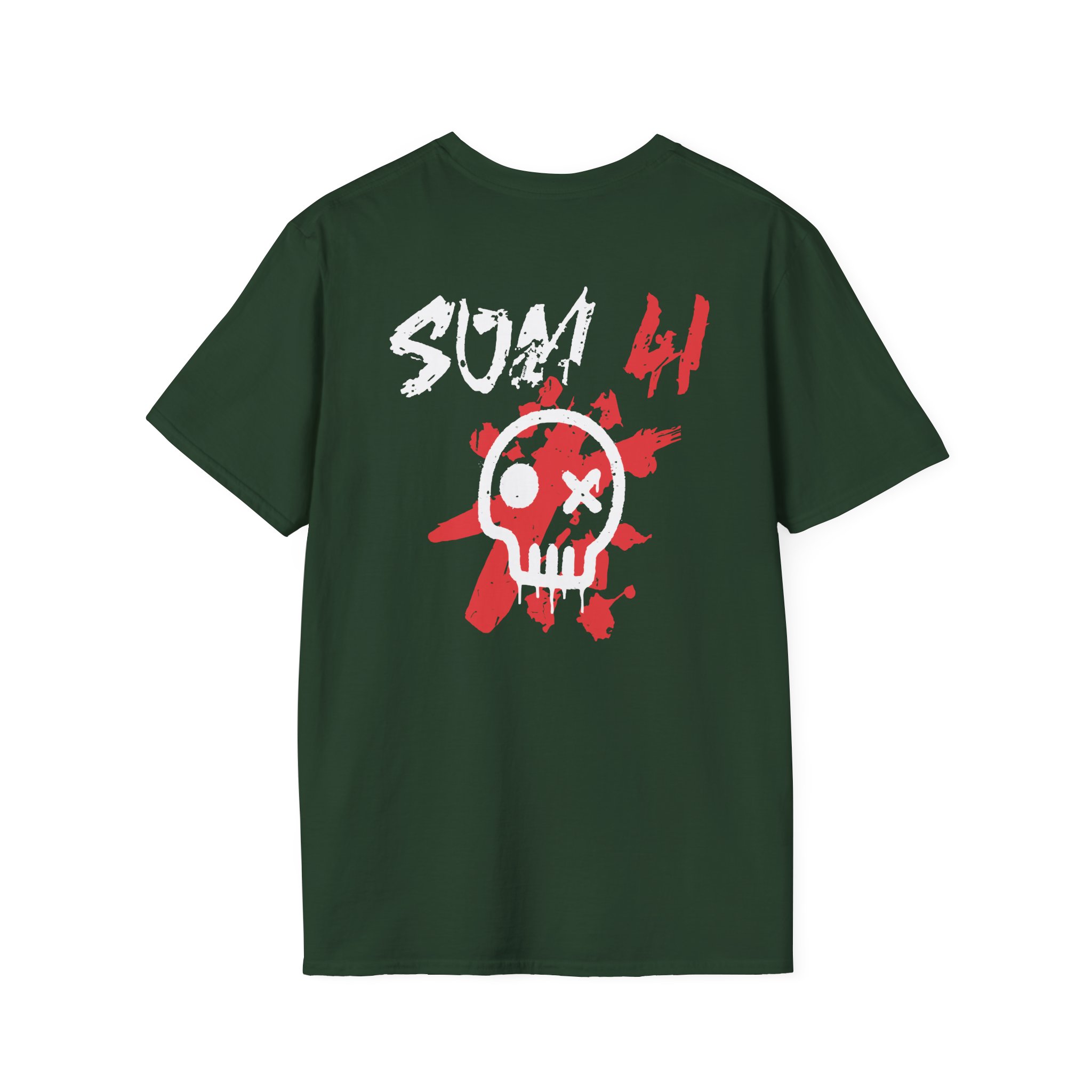 Sum 41 Skull Unisex Softstyle T-Shirt
