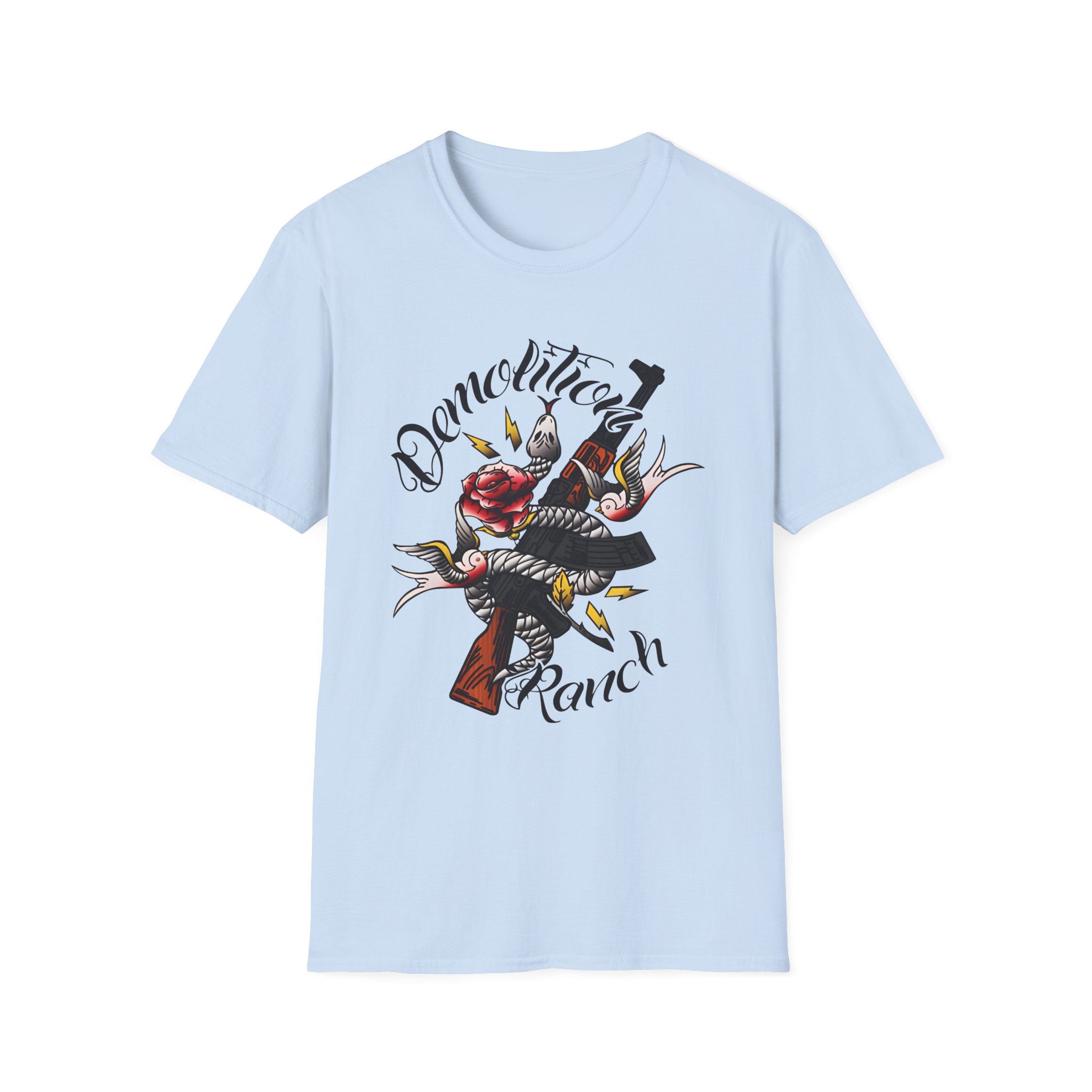 Demolition Ranch Tattoo Unisex Softstyle T-Shirt