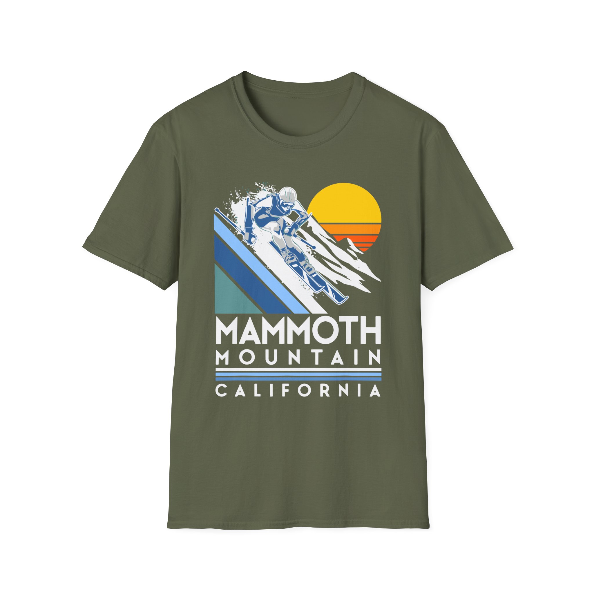 Mammoth Mountain California Unisex Softstyle T-Shirt