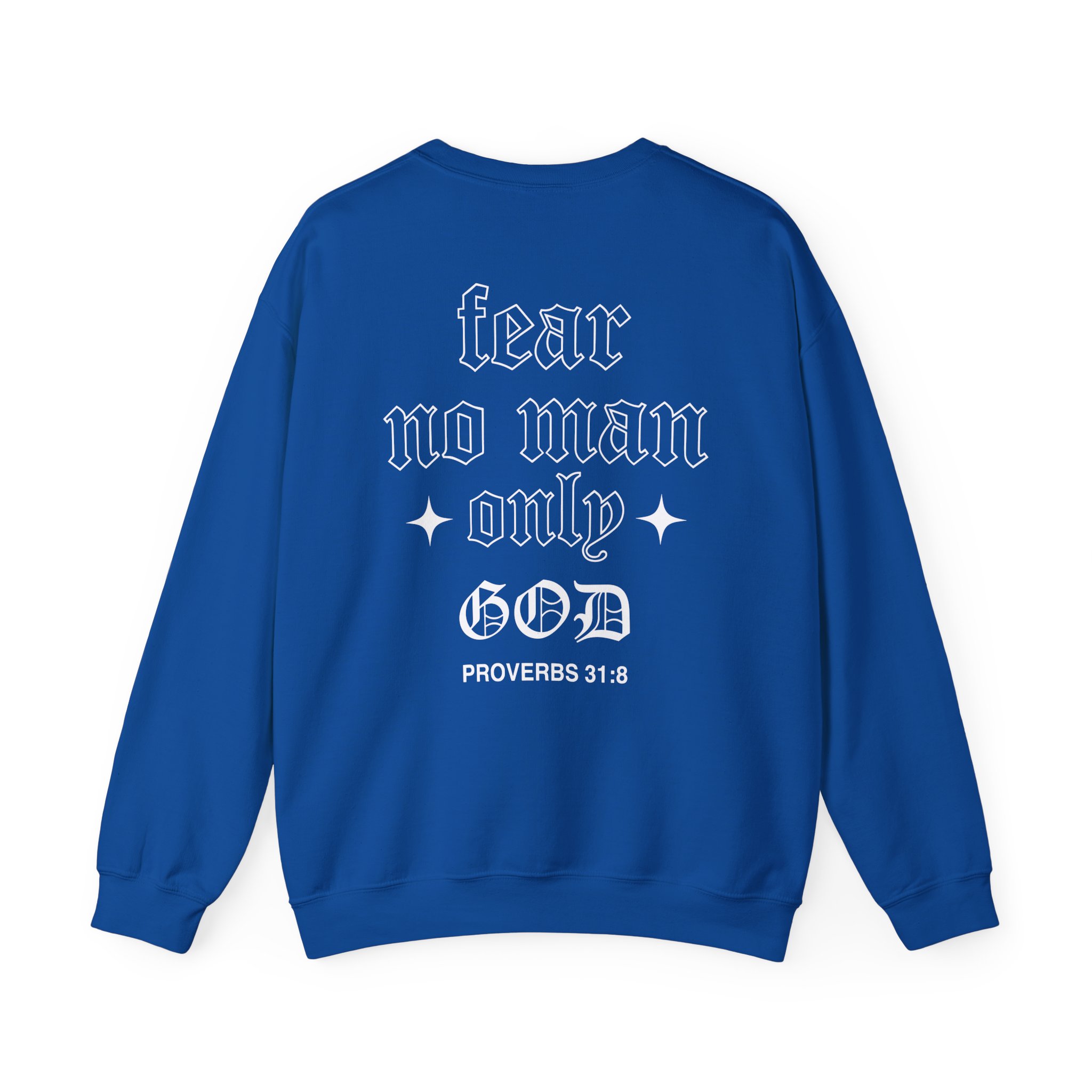 Ryan Garcia Fear No Man Only God Unisex Heavy Blendâ„¢ Crewneck Sweatshirt