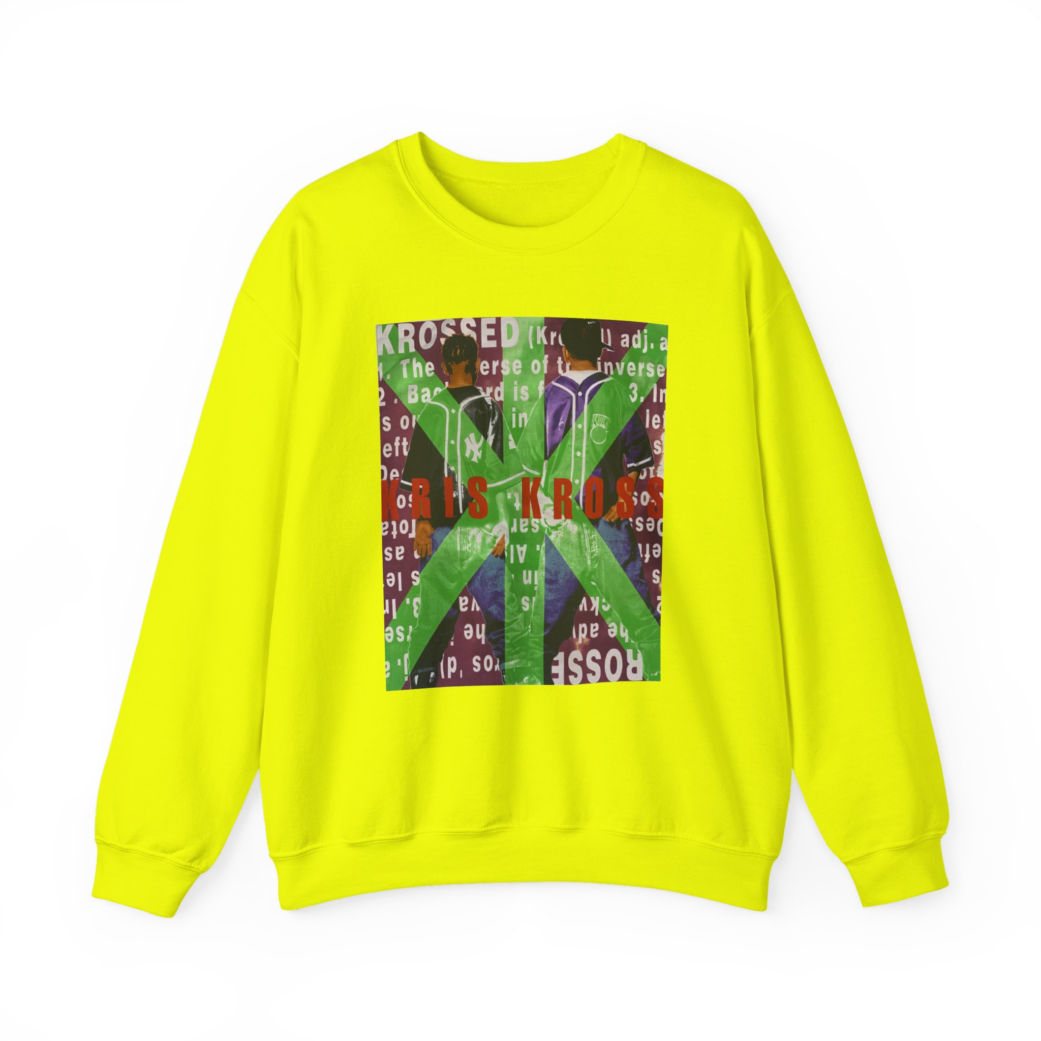 Kris Kross Krossed Unisex Heavy Blendâ„¢ Crewneck Sweatshirt