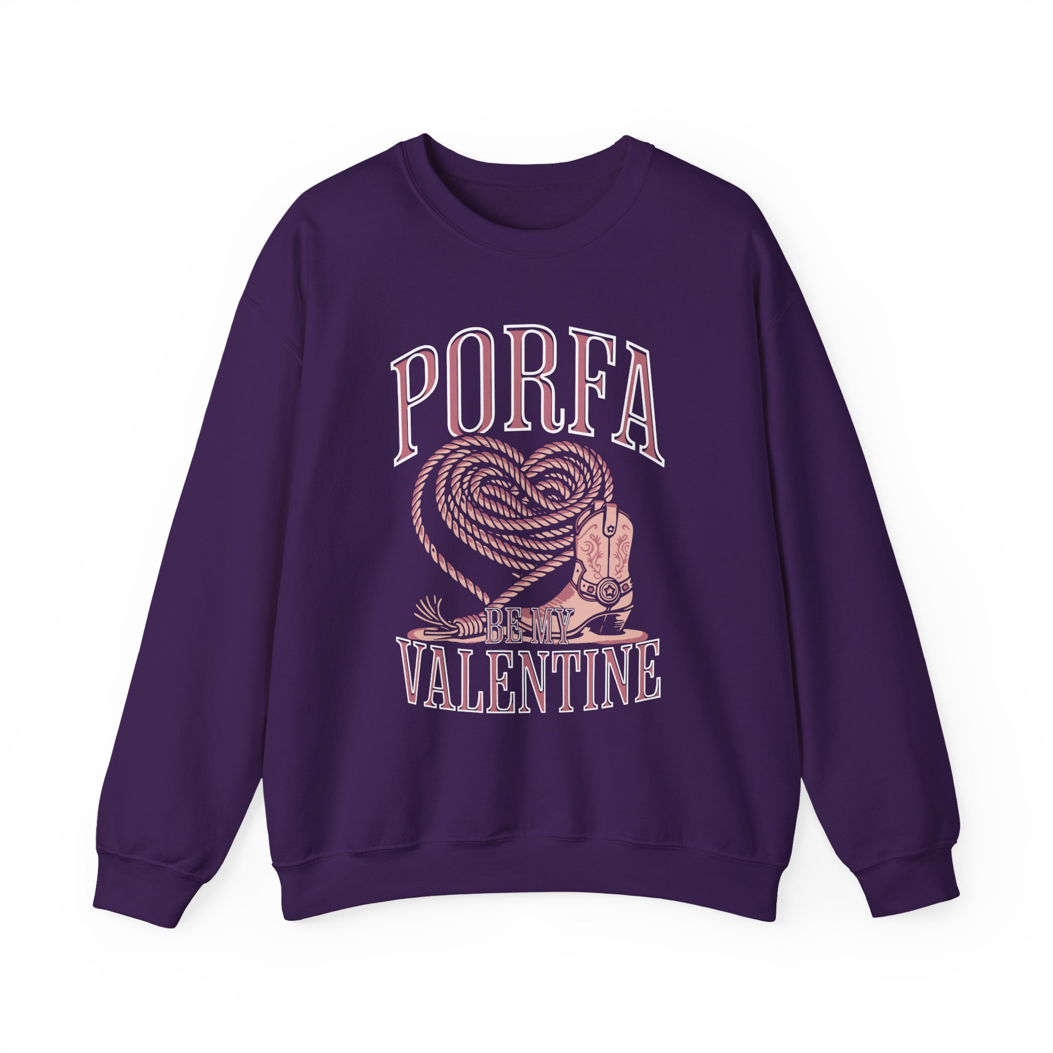 Porfa Be My Valentine Unisex Heavy Blendâ„¢ Crewneck Sweatshirt