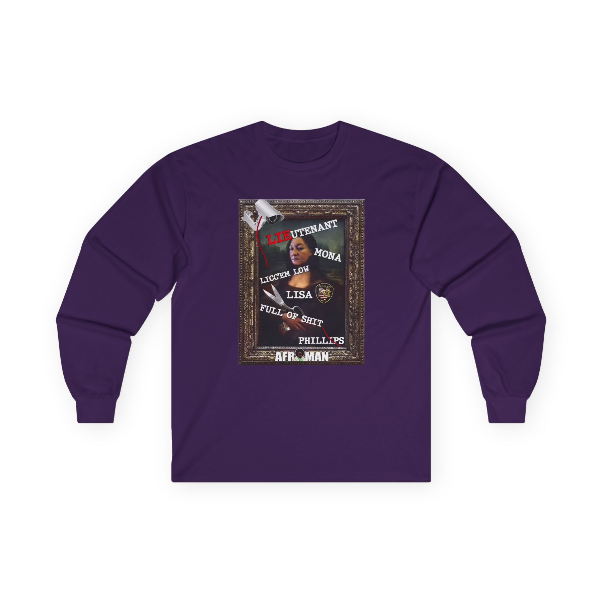 Afroman Lt Licc’em Low Lisa Full of Shit Phillips Unisex Ultra Cotton Long Sleeve Tee
