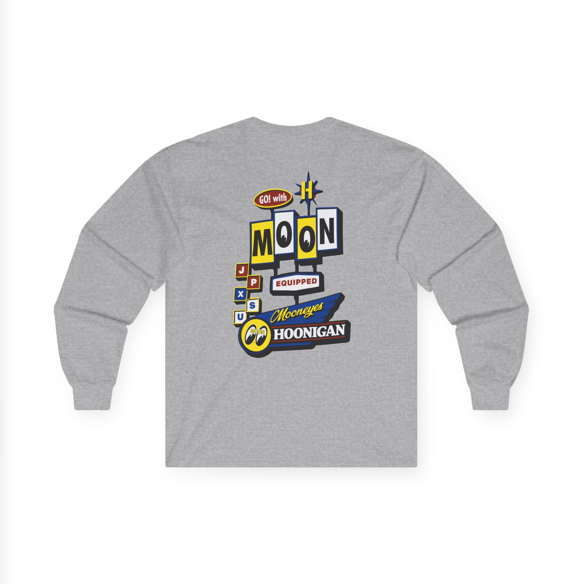 Ken Block Hoonigan X Mooneyes Moonmotel Unisex Ultra Cotton Long Sleeve Tee