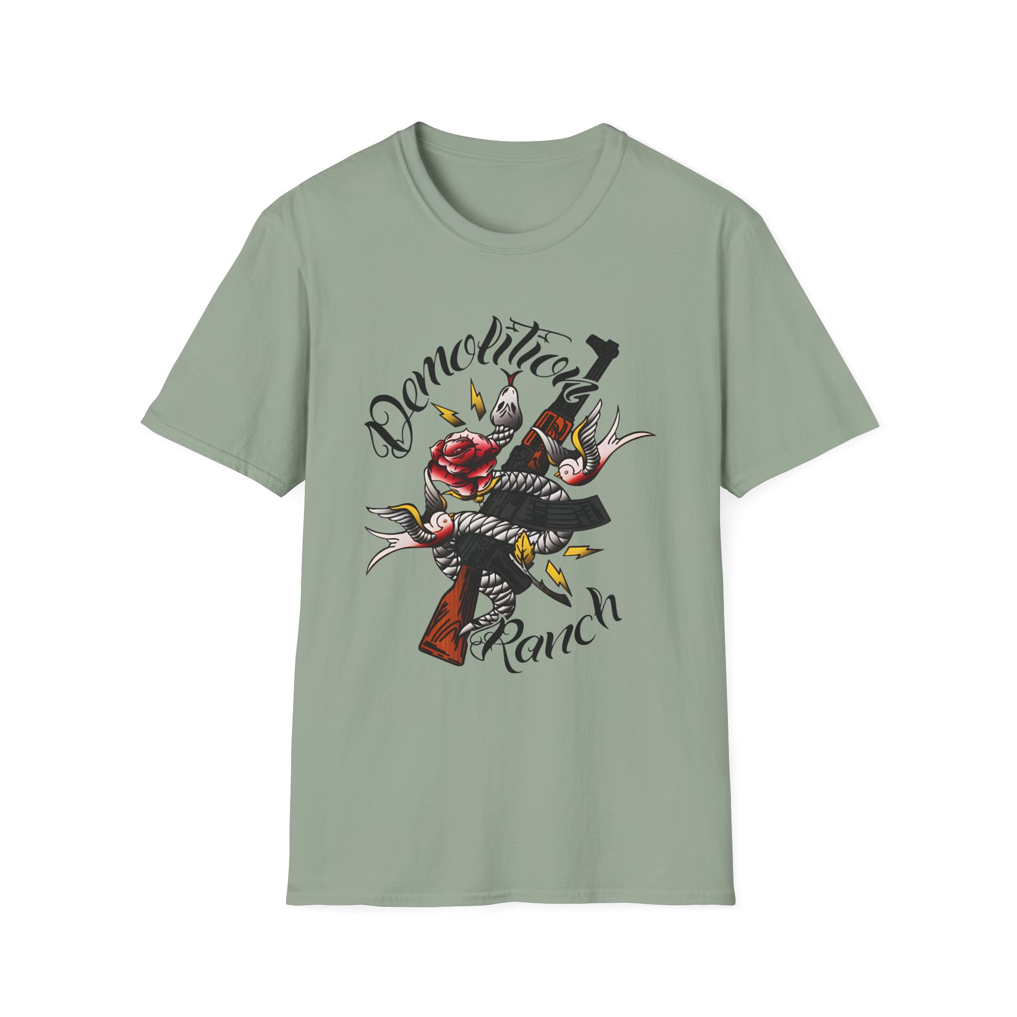 Demolition Ranch Tattoo Unisex Softstyle T-Shirt