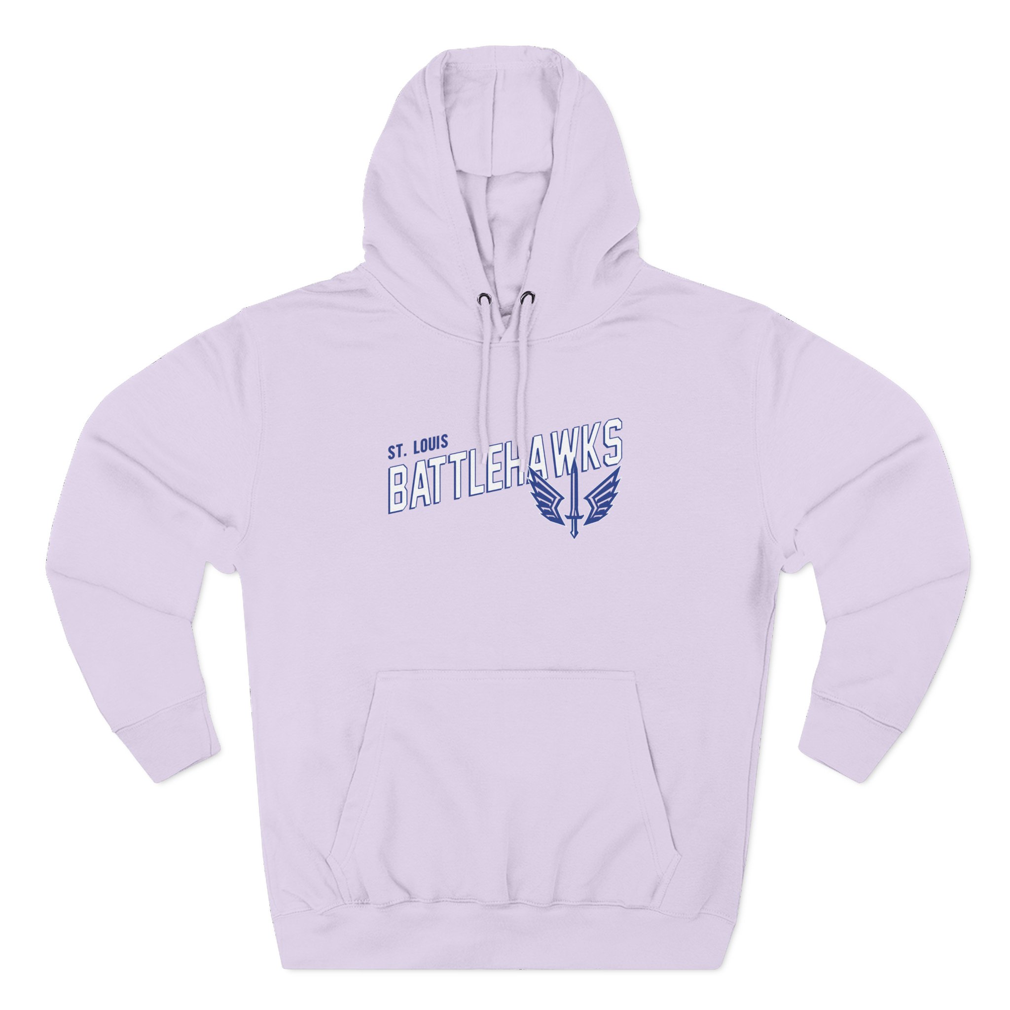 St. Louis Battlehawks 108 Stitches Tarc Merman Three-Panel Fleece Hoodie