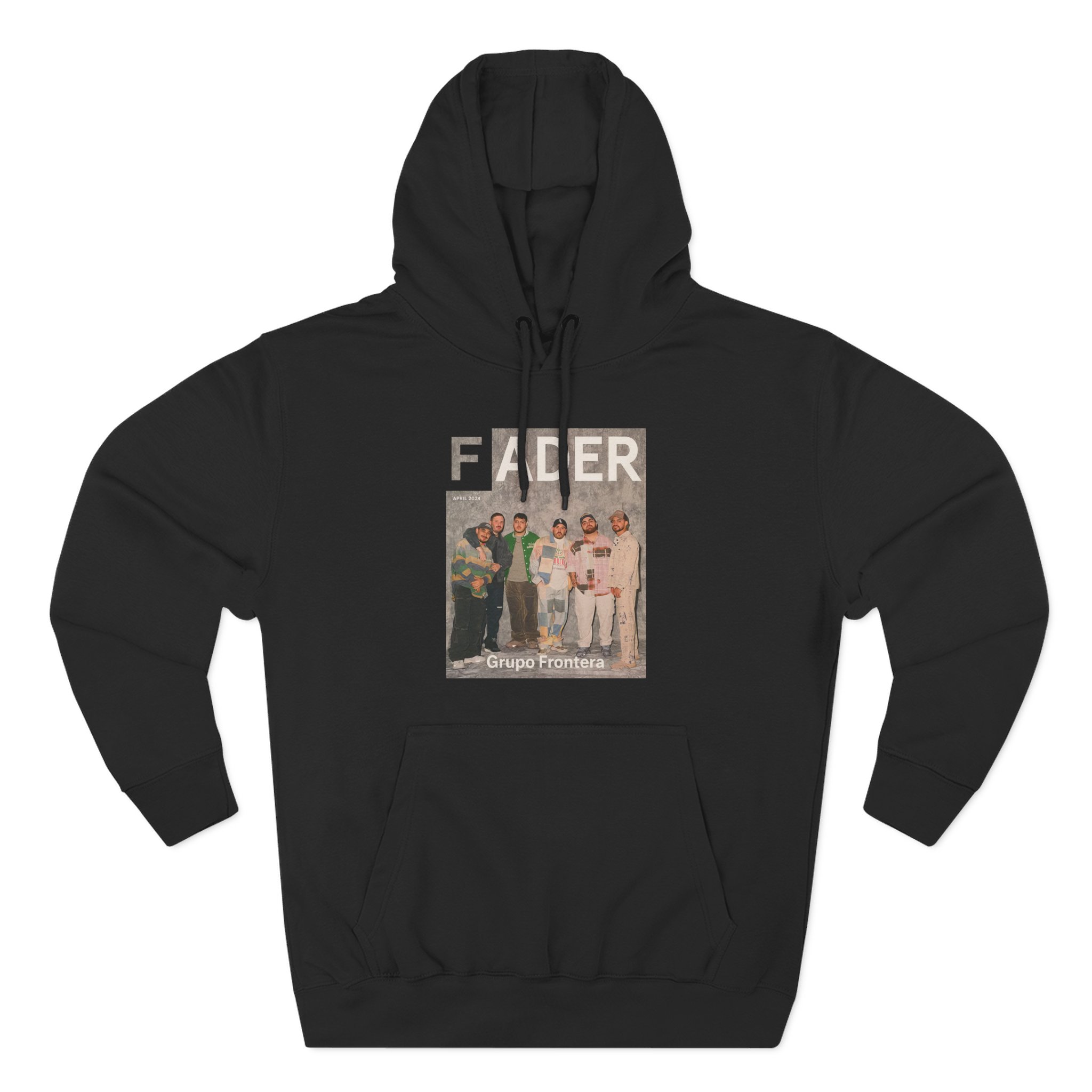 Grupo Frontera the Fader Cover Three-Panel Fleece Hoodie
