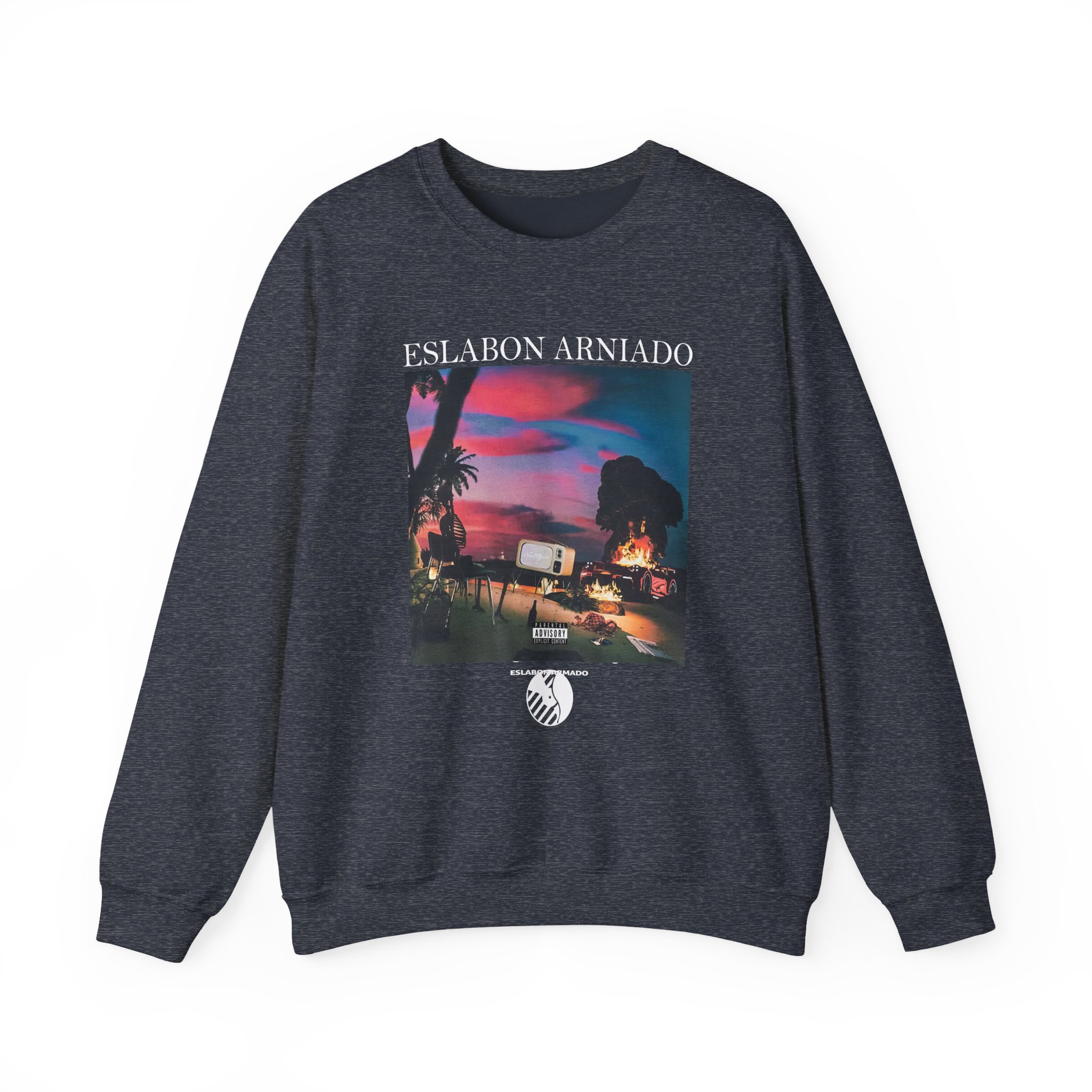 Eslabon Armado Nostalgia Album Unisex Heavy Blendâ„¢ Crewneck Sweatshirt