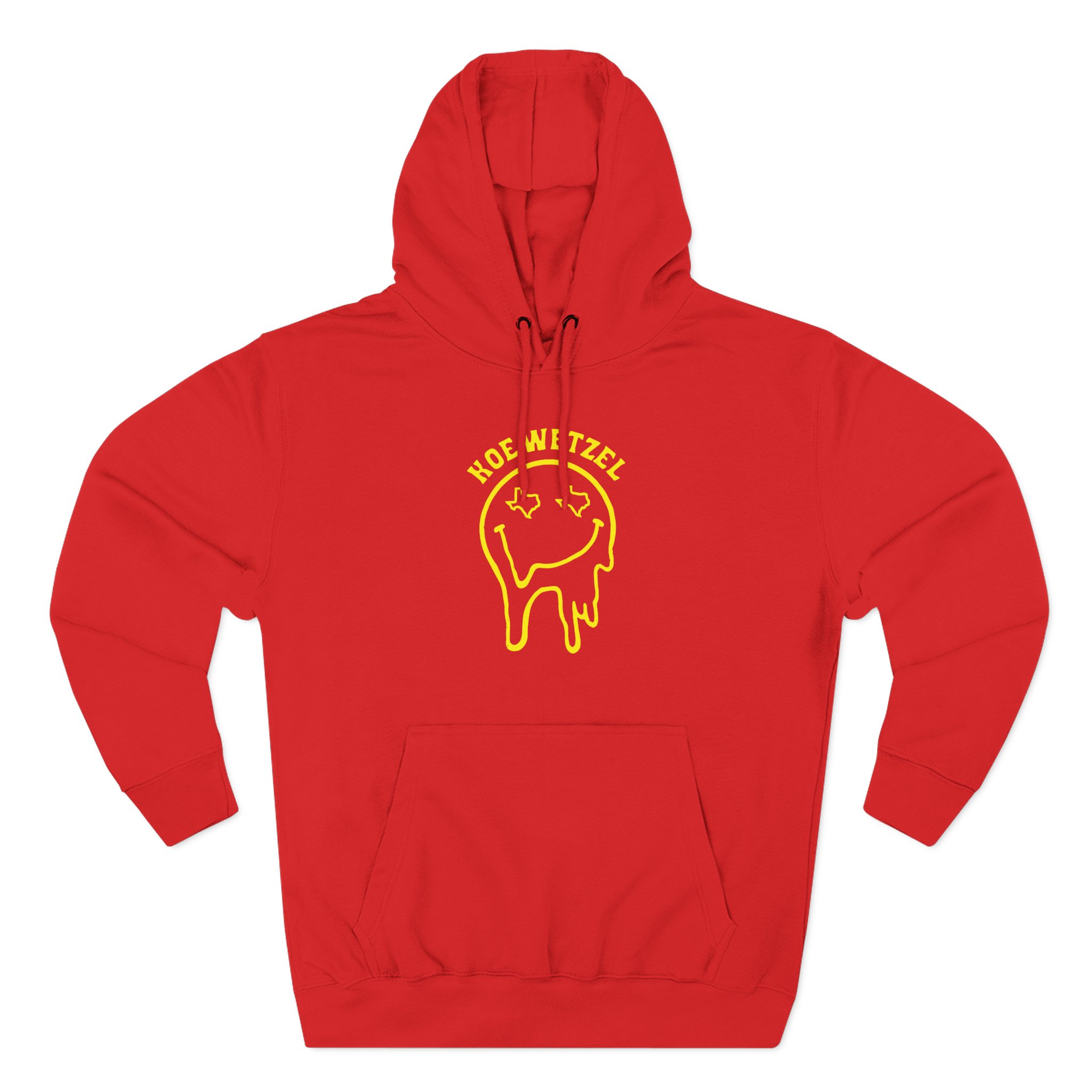 Koe Wetzel Drippy Smiley Three-Panel Fleece Hoodie