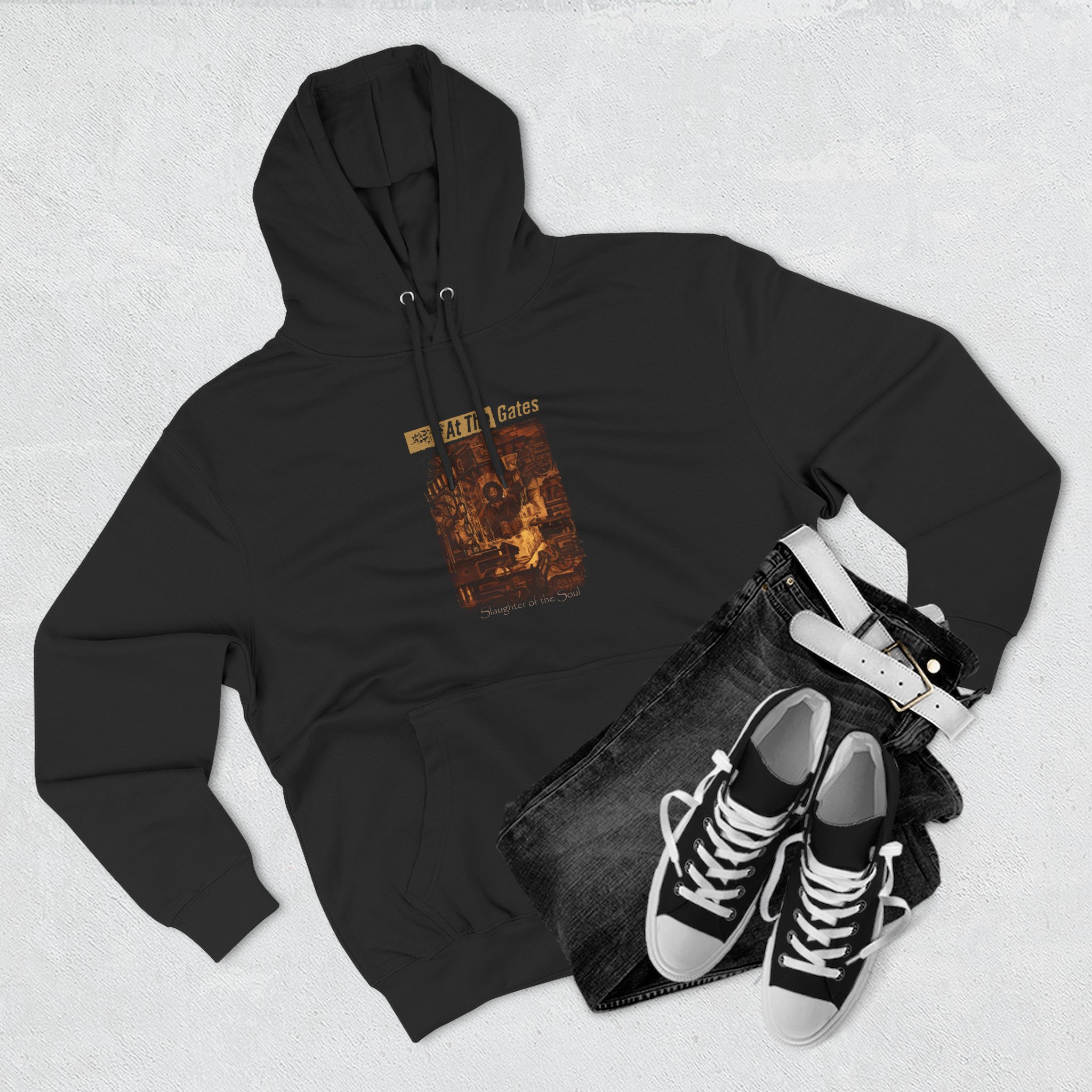 At the Gates Slaughter of the Soul Three-panel Fleece Hoodie