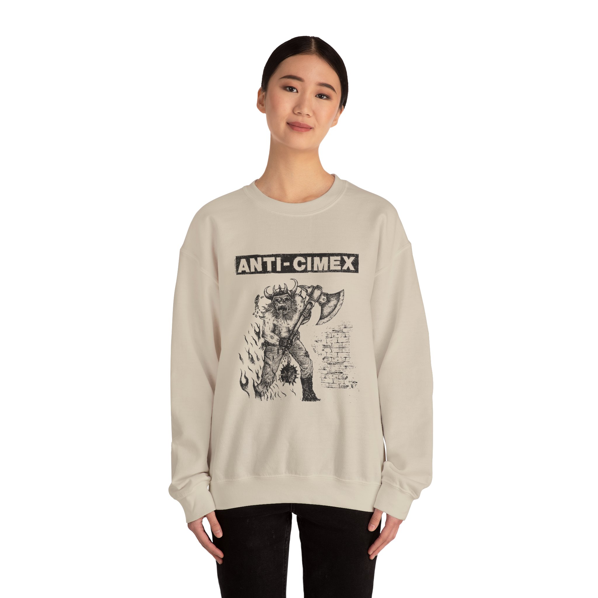 Anti Cimex Unisex Heavy Blend Crewneck Sweatshirt