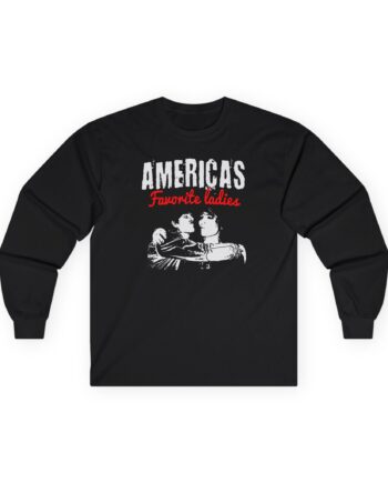 Jake & Johnnie Americas Favorite Ladies Unisex Ultra Cotton Long Sleeve Tee