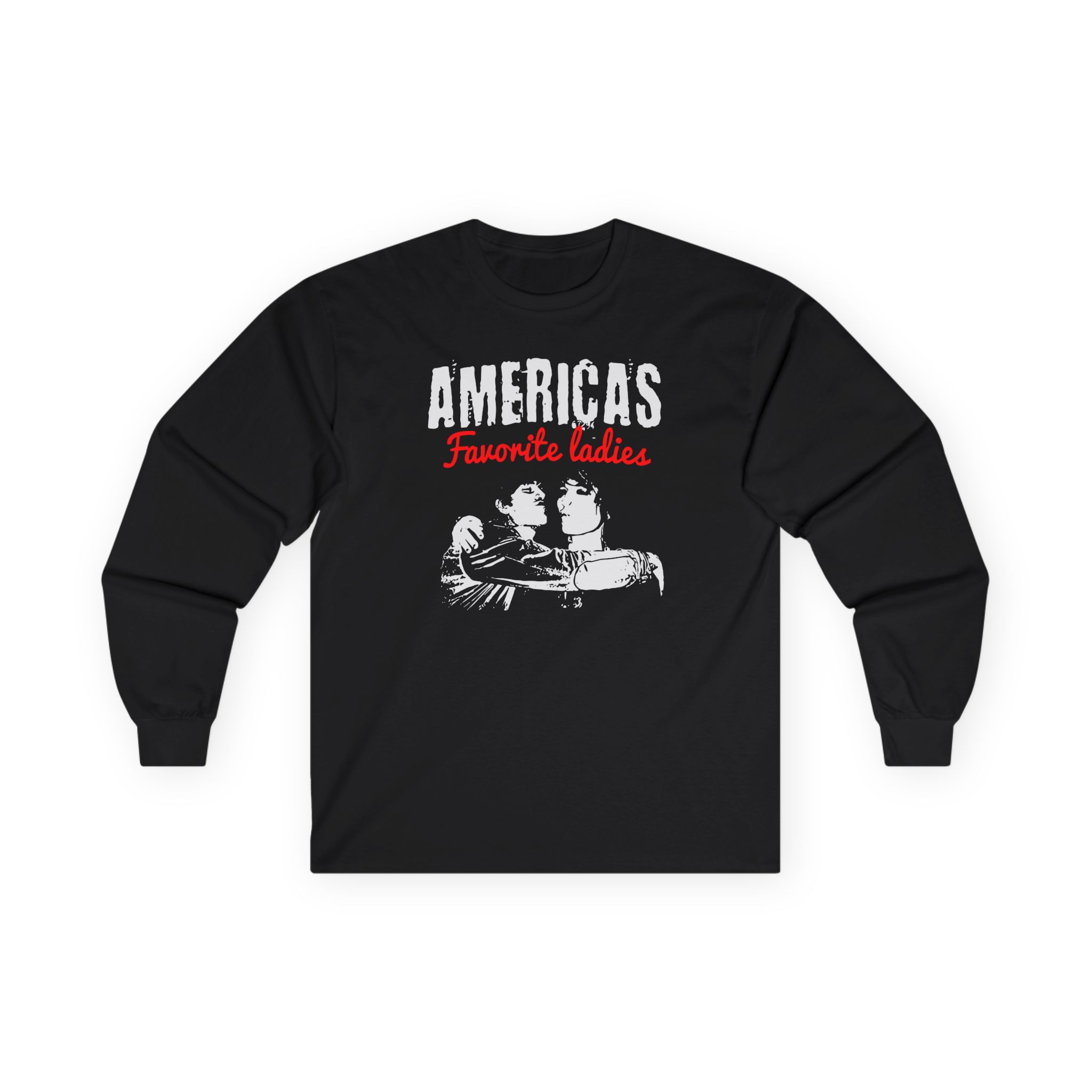 Jake & Johnnie Americas Favorite Ladies Unisex Ultra Cotton Long Sleeve Tee