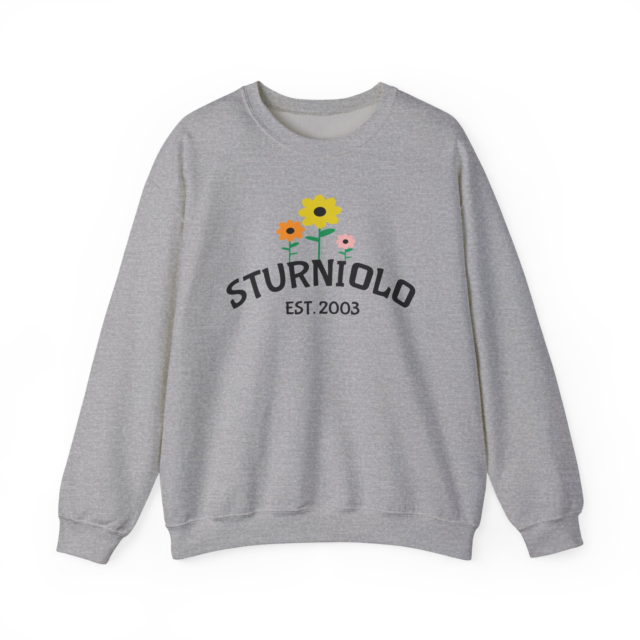Sturniolo Flower Unisex Heavy Blendâ„¢ Crewneck Sweatshirt