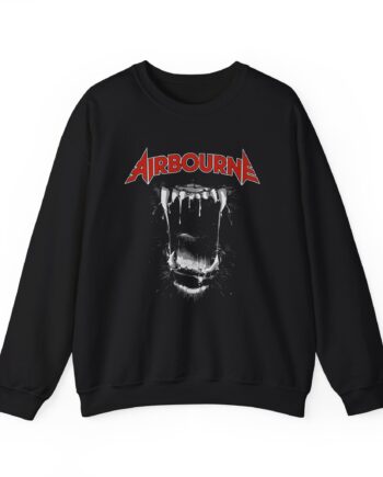 Airbourne Black Dog Barking Tracks Unisex Heavy Blend™ Crewneck Sweatshirt