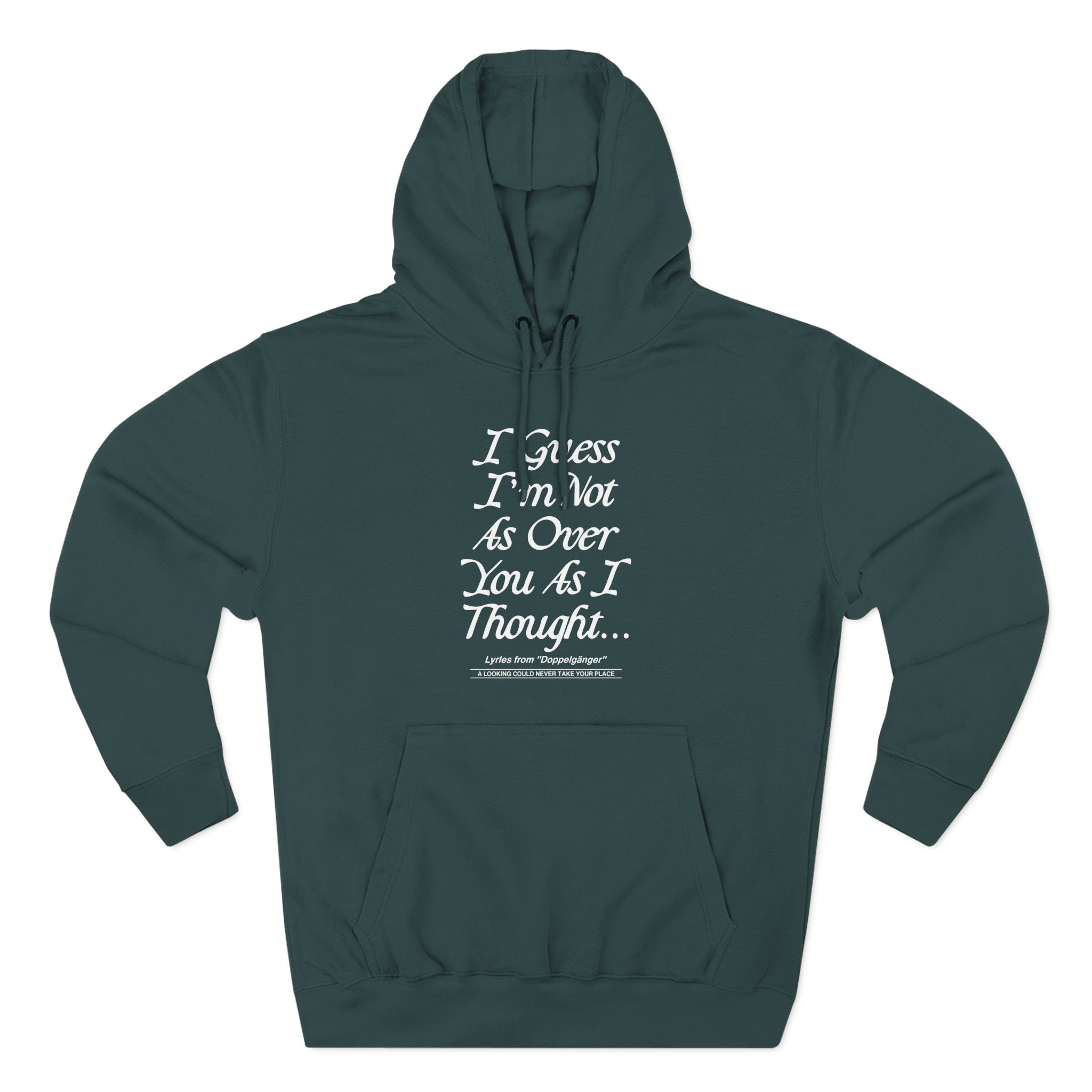 Joshua Bassett Doppelgänger Lyric Three-Panel Fleece Hoodie