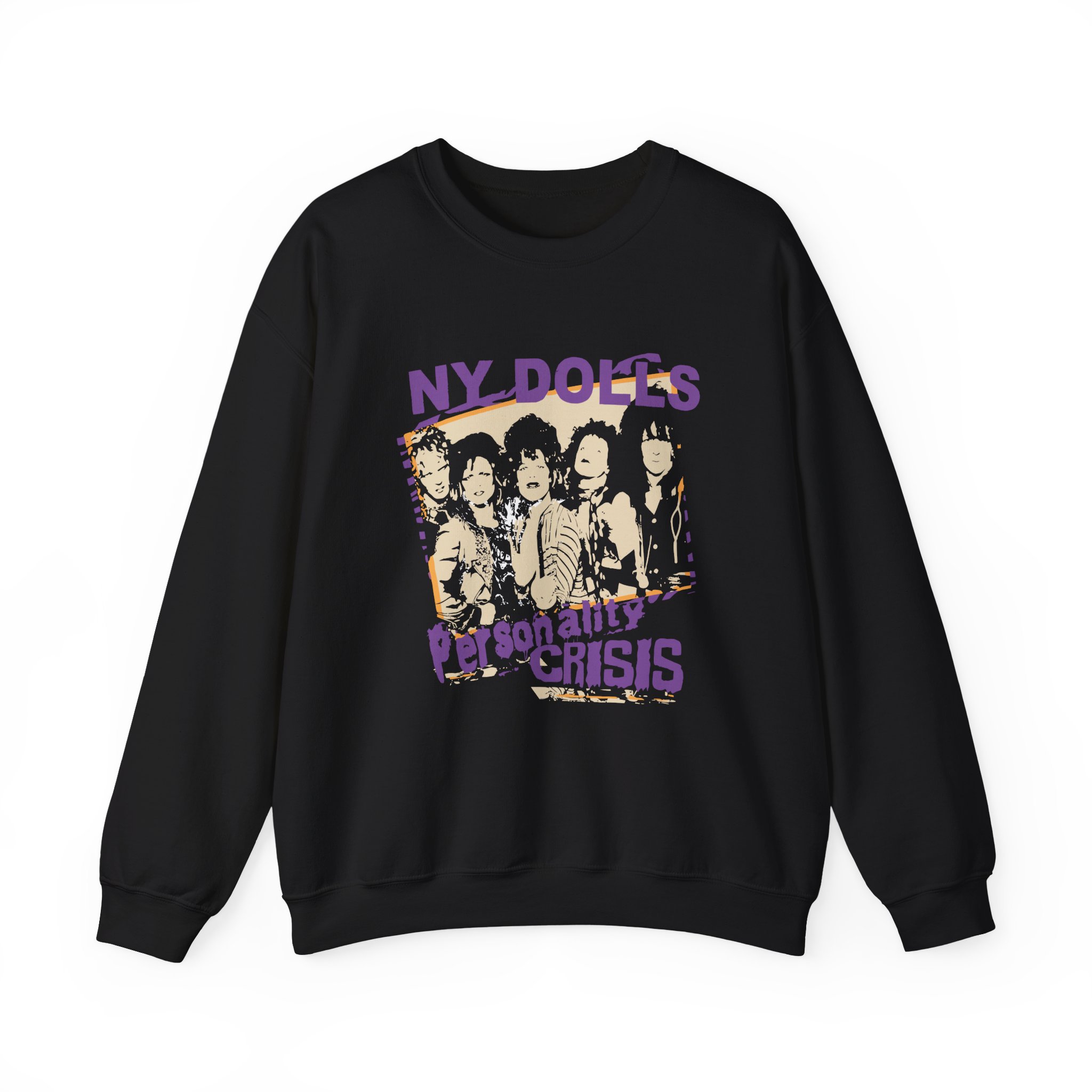 New York Dolls Personality Crisis Unisex Heavy Blendâ„¢ Crewneck Sweatshirt