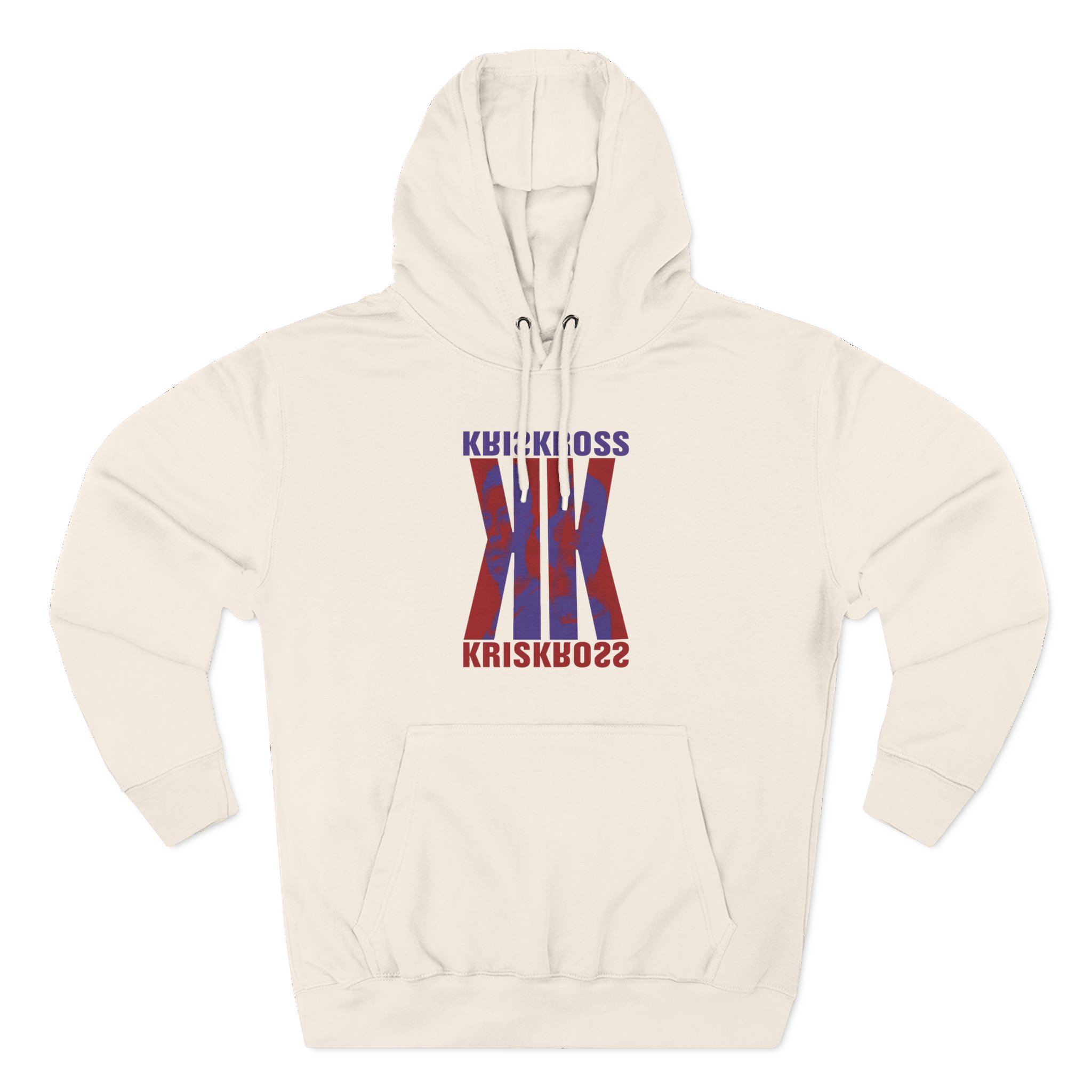 Vintage Kris Kross Totally Krossed Out Three-Panel Fleece Hoodie