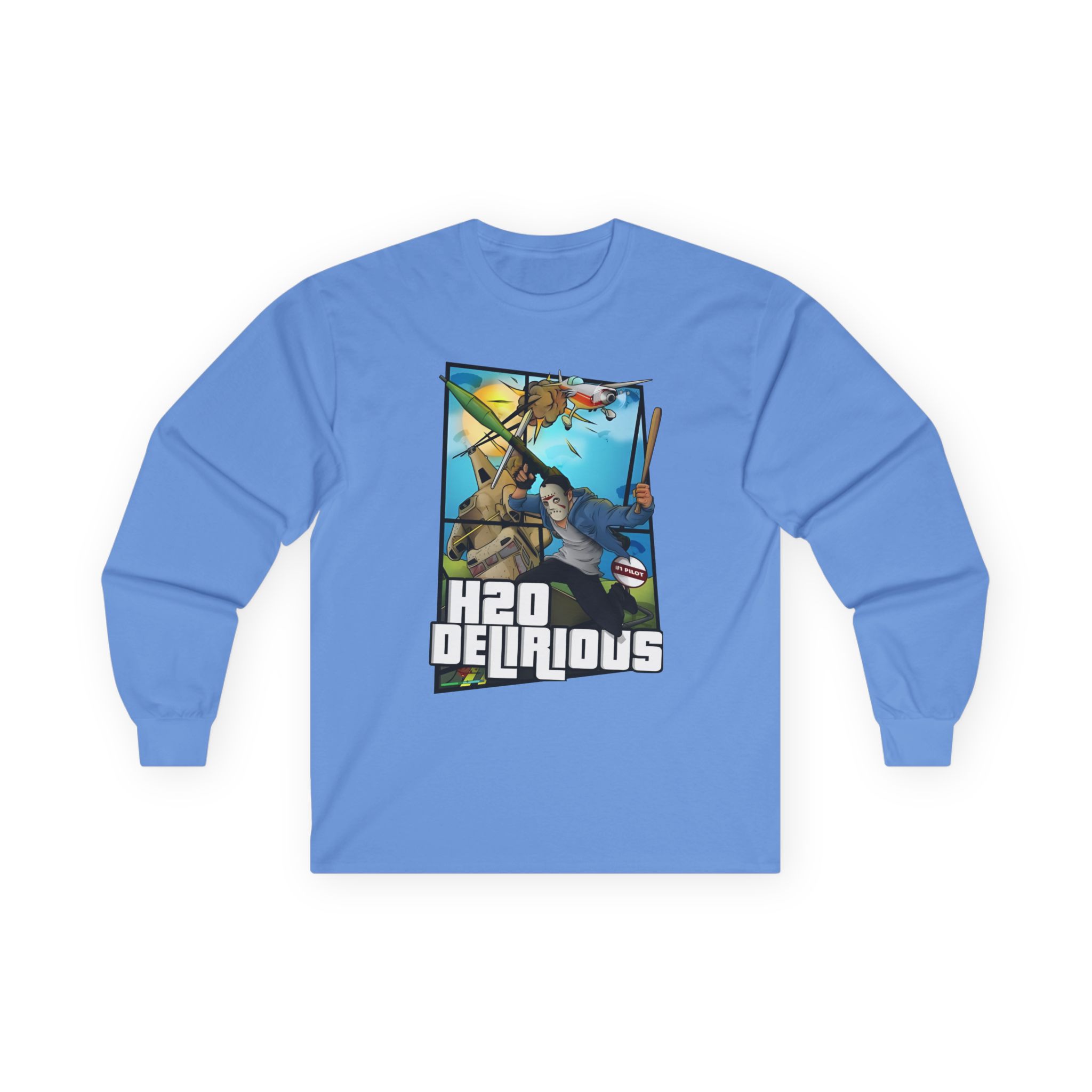 H2odelirious Unisex Ultra Cotton Long Sleeve Tee