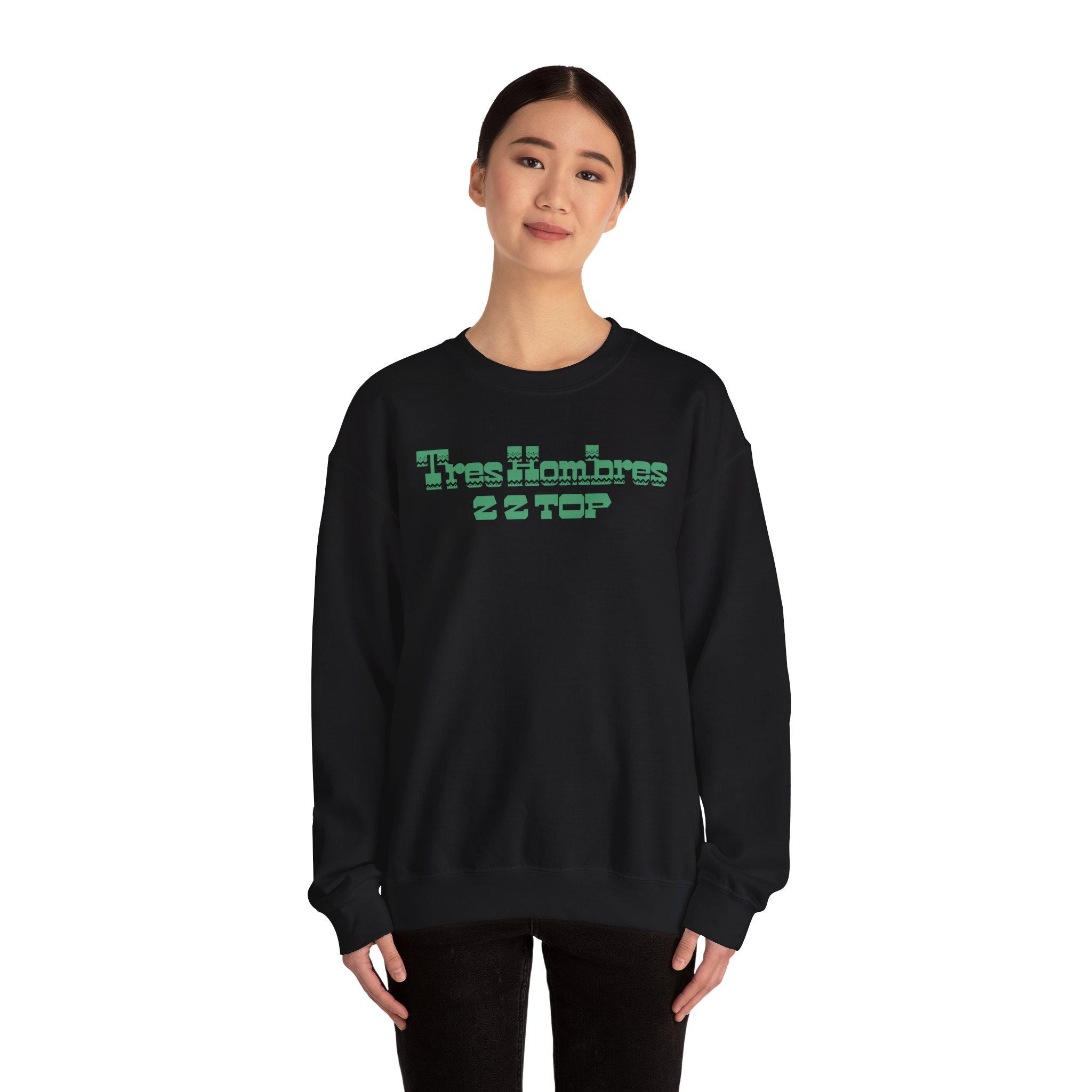 Zz Top Tres Hombres Unisex Heavy Blendâ„¢ Crewneck Sweatshirt