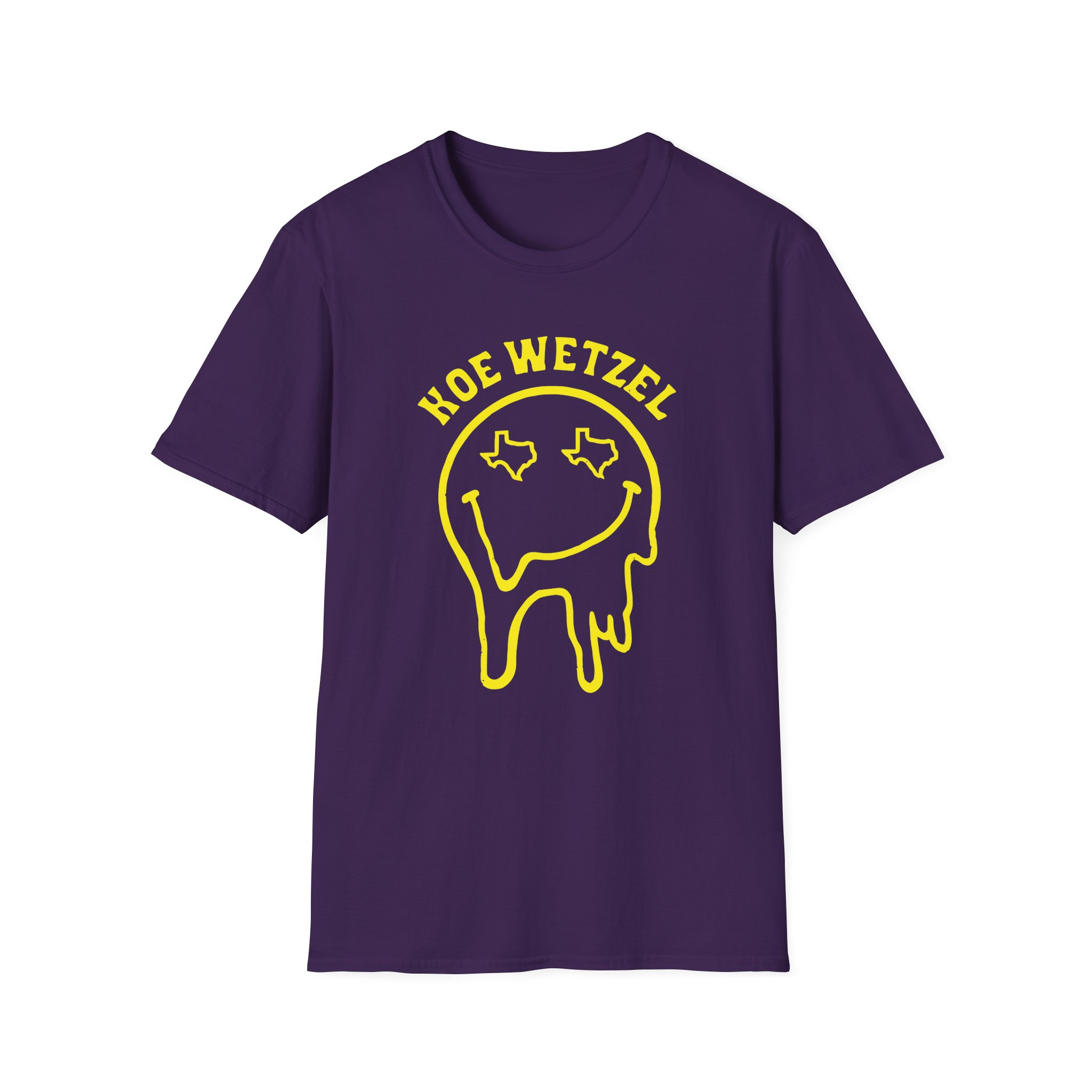 Koe Wetzel Drippy Smiley Unisex Softstyle T-Shirt