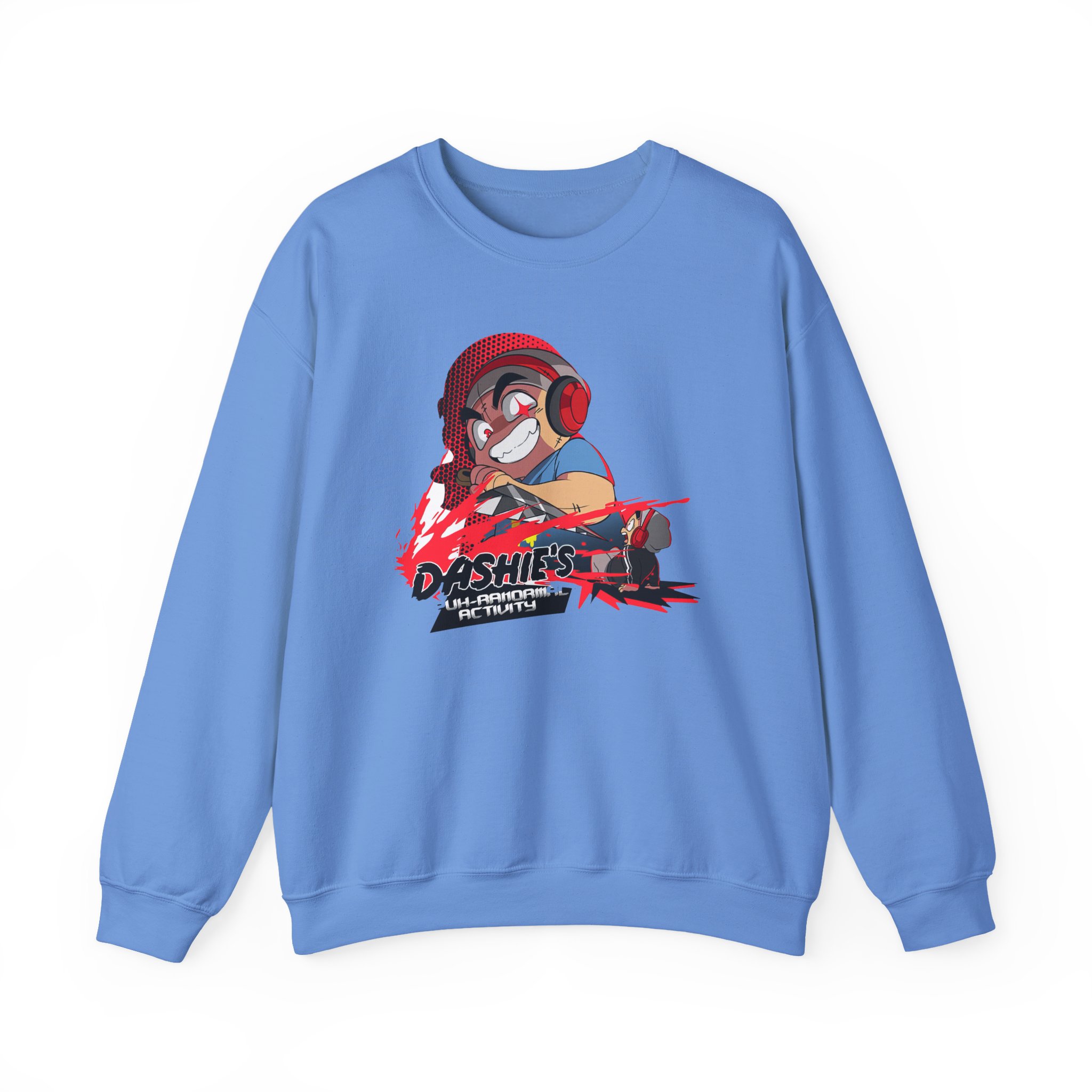 Dashie Puh-ranormal Activity Unisex Heavy Blendâ„¢ Crewneck Sweatshirt