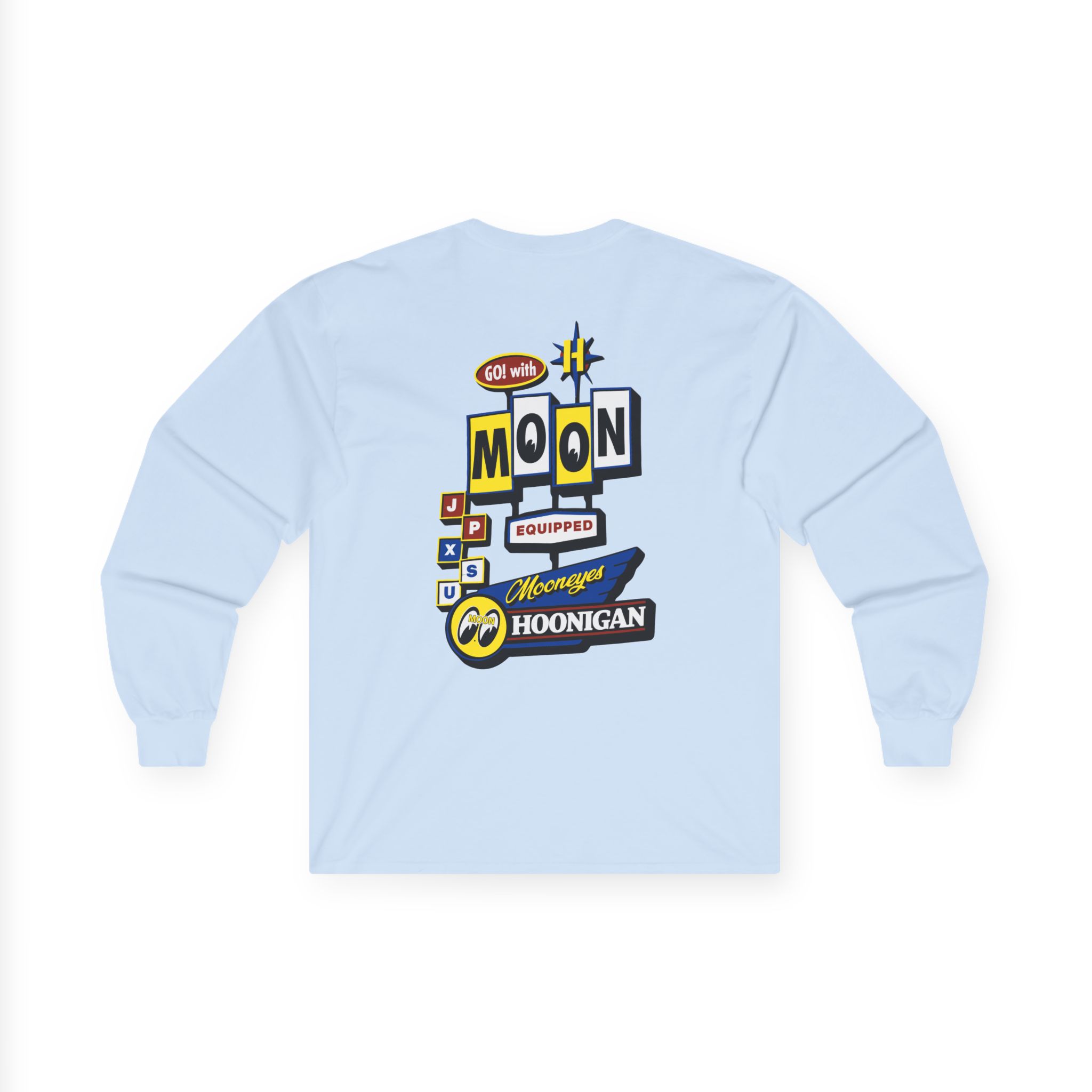 Ken Block Hoonigan X Mooneyes Moonmotel Unisex Ultra Cotton Long Sleeve Tee