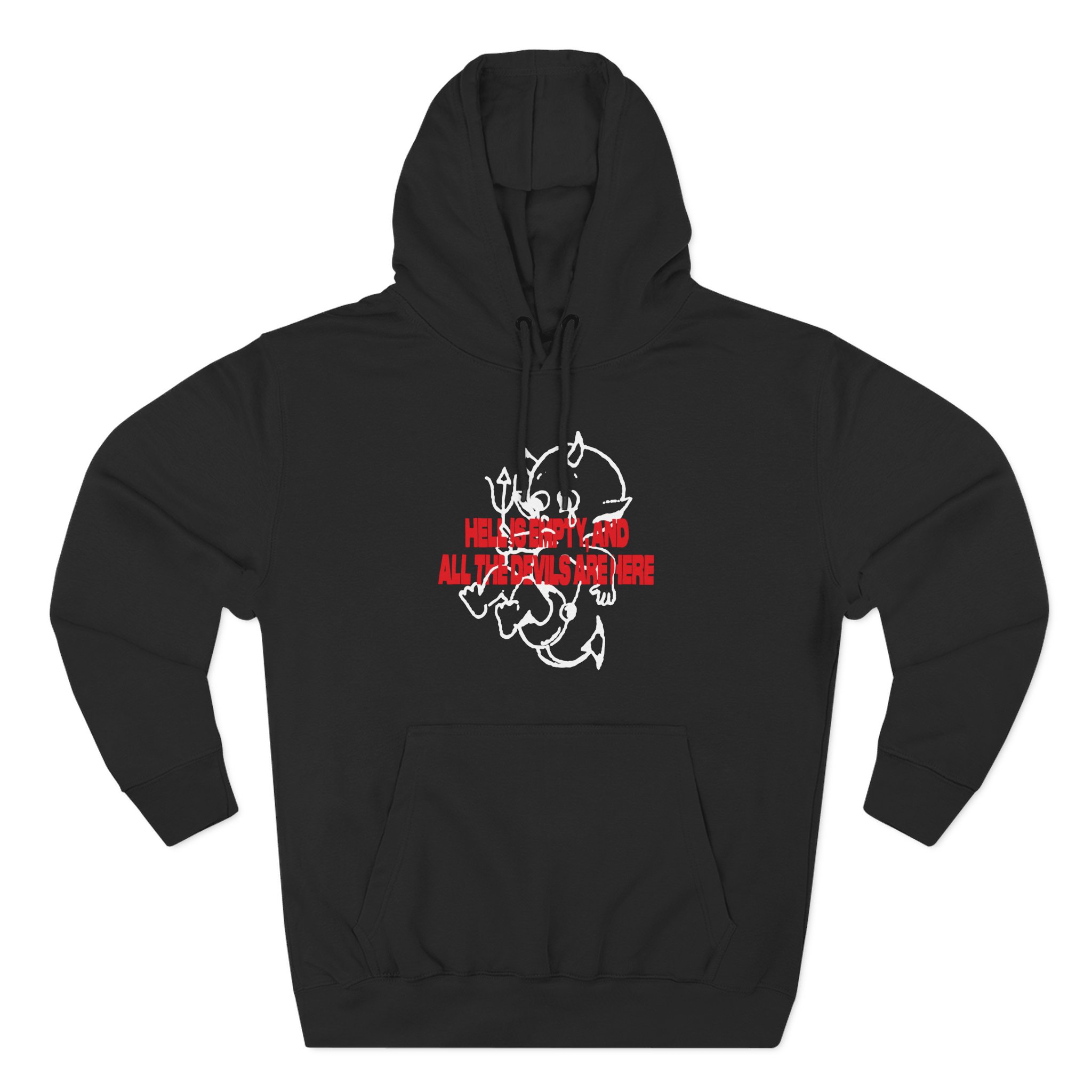 Slowthai Hell is Empty and All the Devils Are Here Three-Panel Fleece Hoodie
