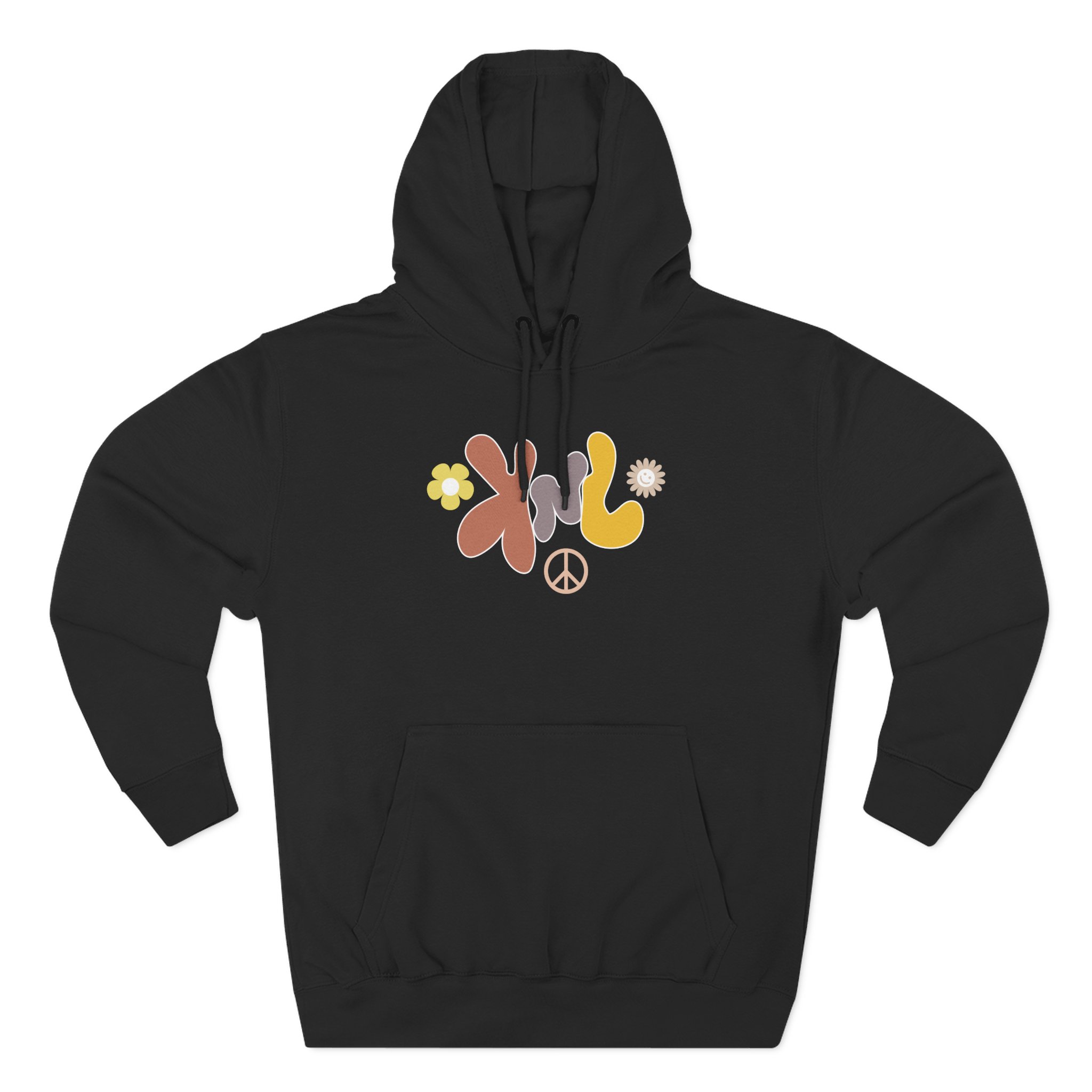 KNJ Three-Panel Fleece Hoodie
