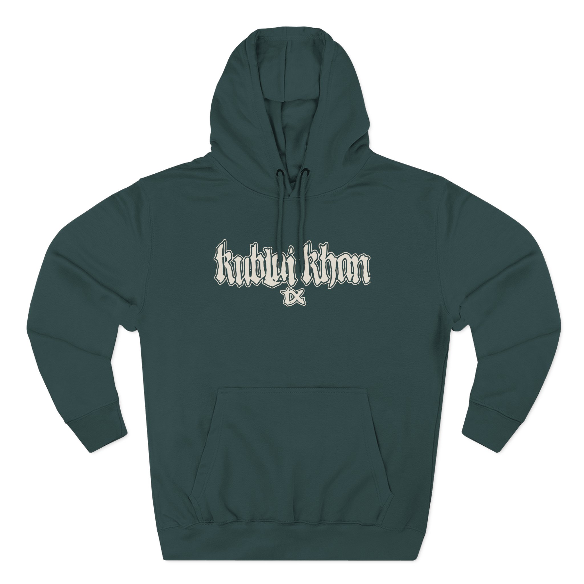 Kublai Khan - Less is More Three-Panel Fleece Hoodie