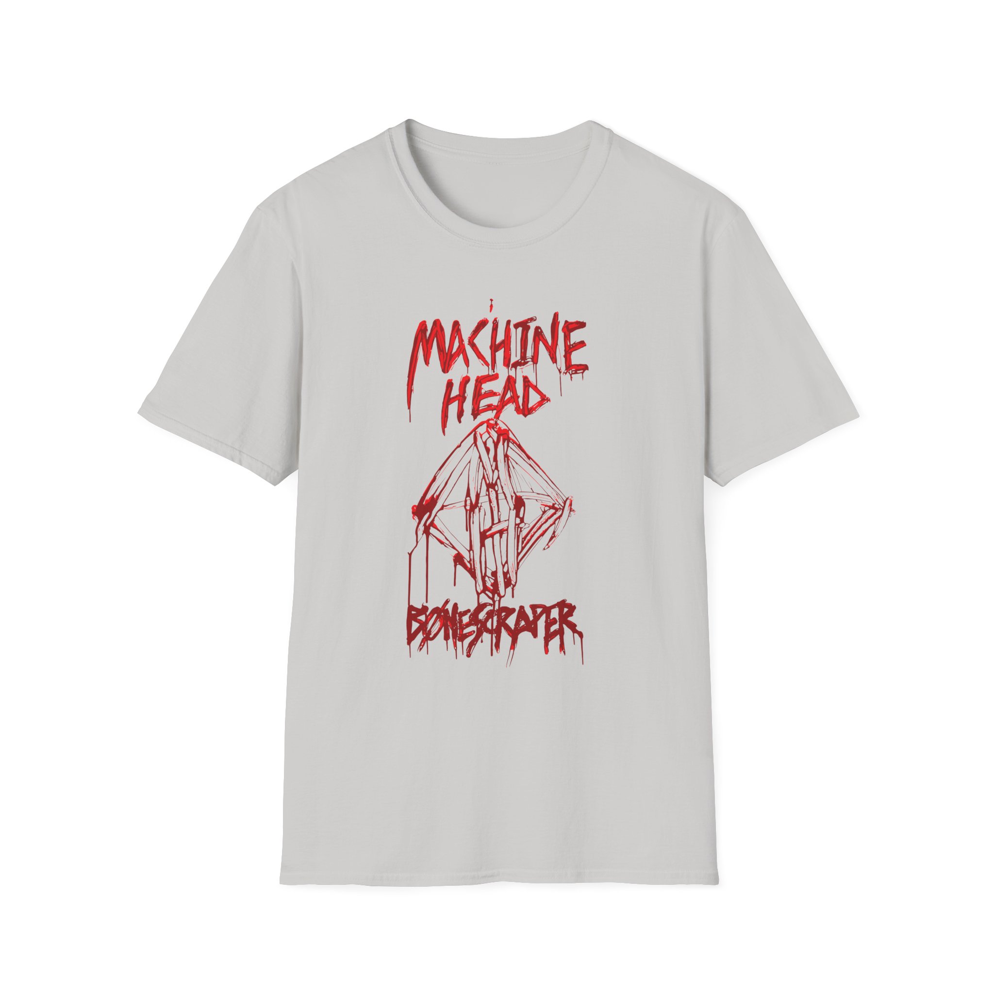 Machine Head Bønescraper Unisex Softstyle T-Shirt