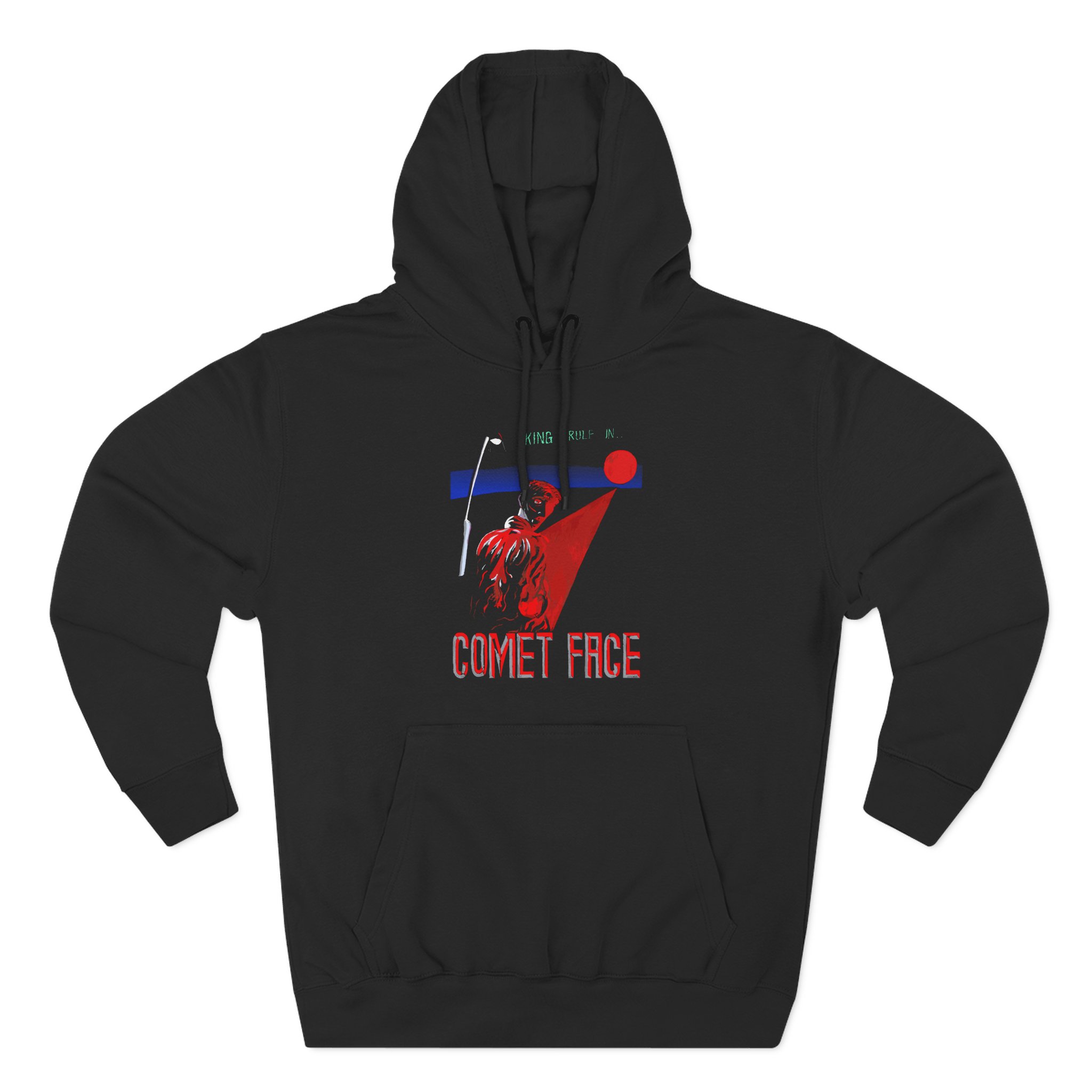 King Krule Three-Panel Fleece Hoodie