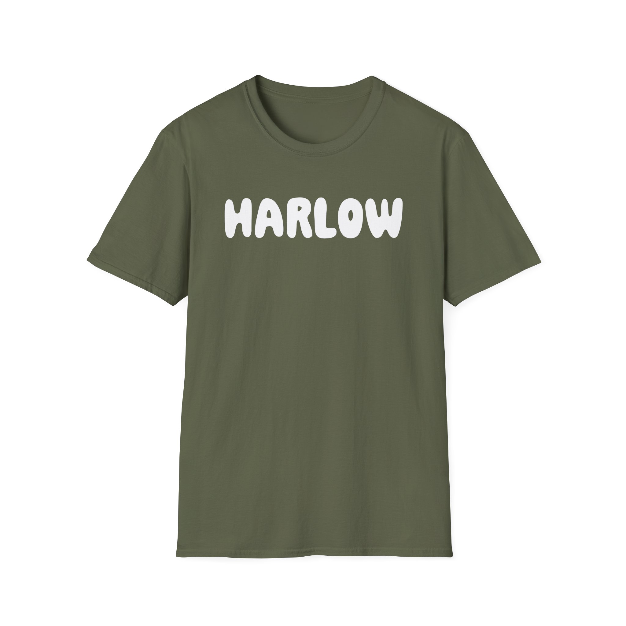 Harlow and Popcorn Unisex Softstyle T-Shirt