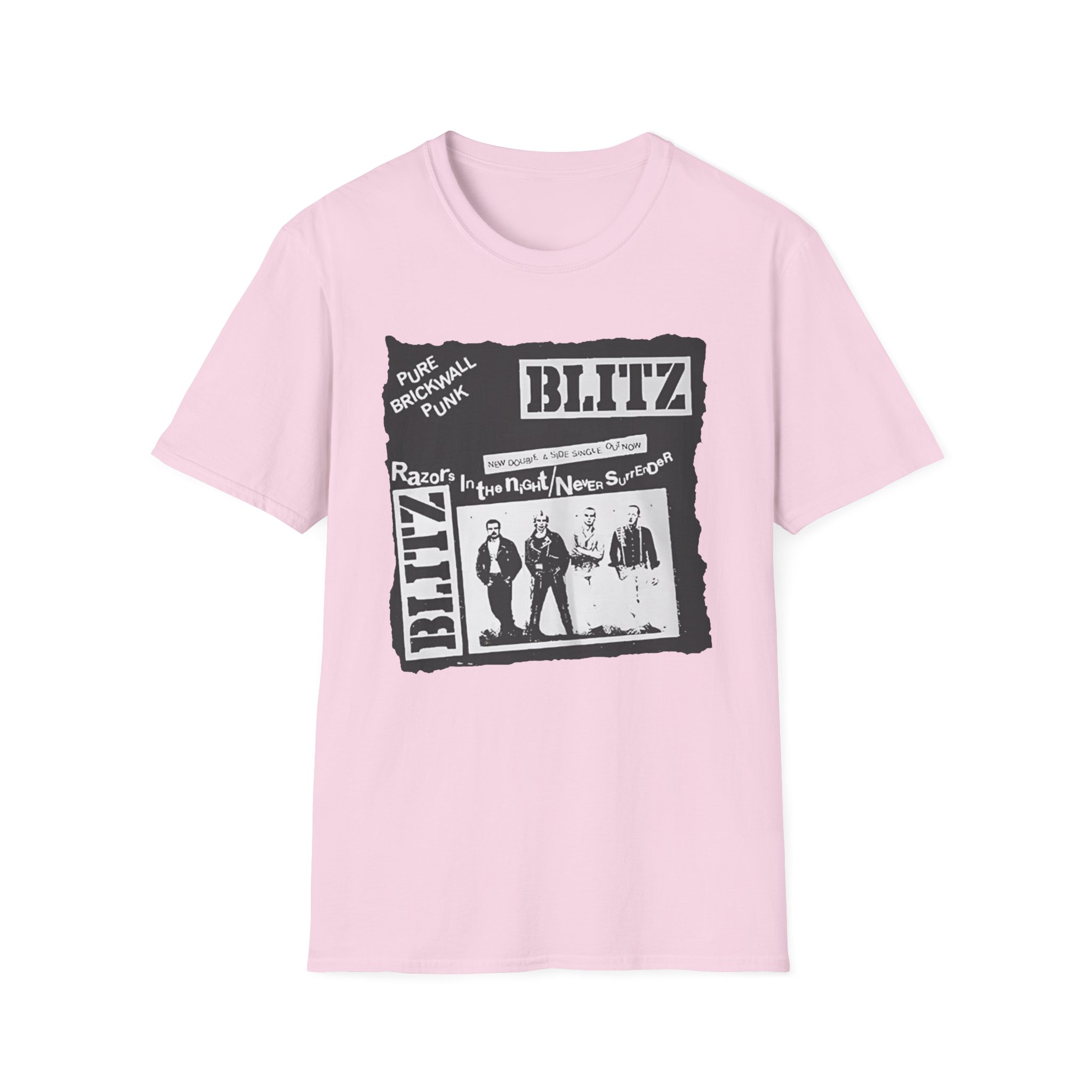 Blitz Pure Brick Wall Unisex Softstyle T-Shirt