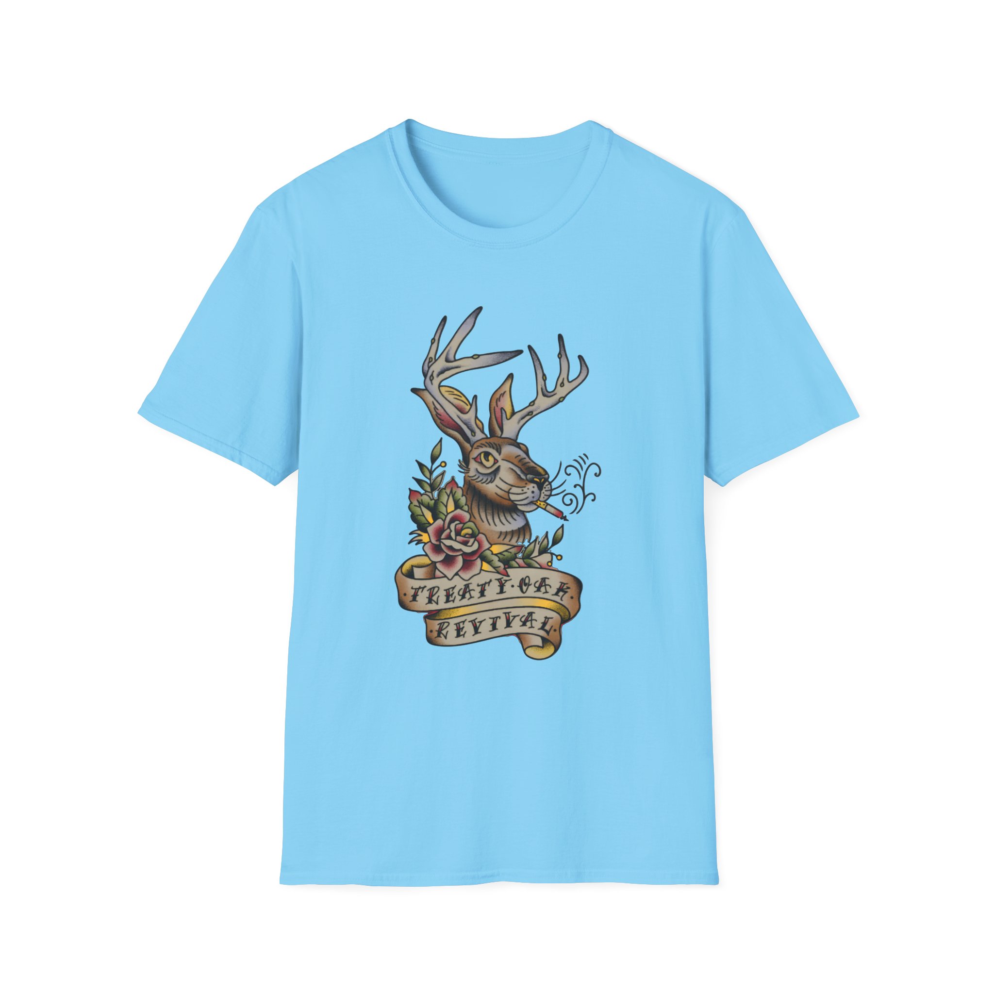 Treaty Oak Revival Jack Rabbit Unisex Softstyle T-Shirt