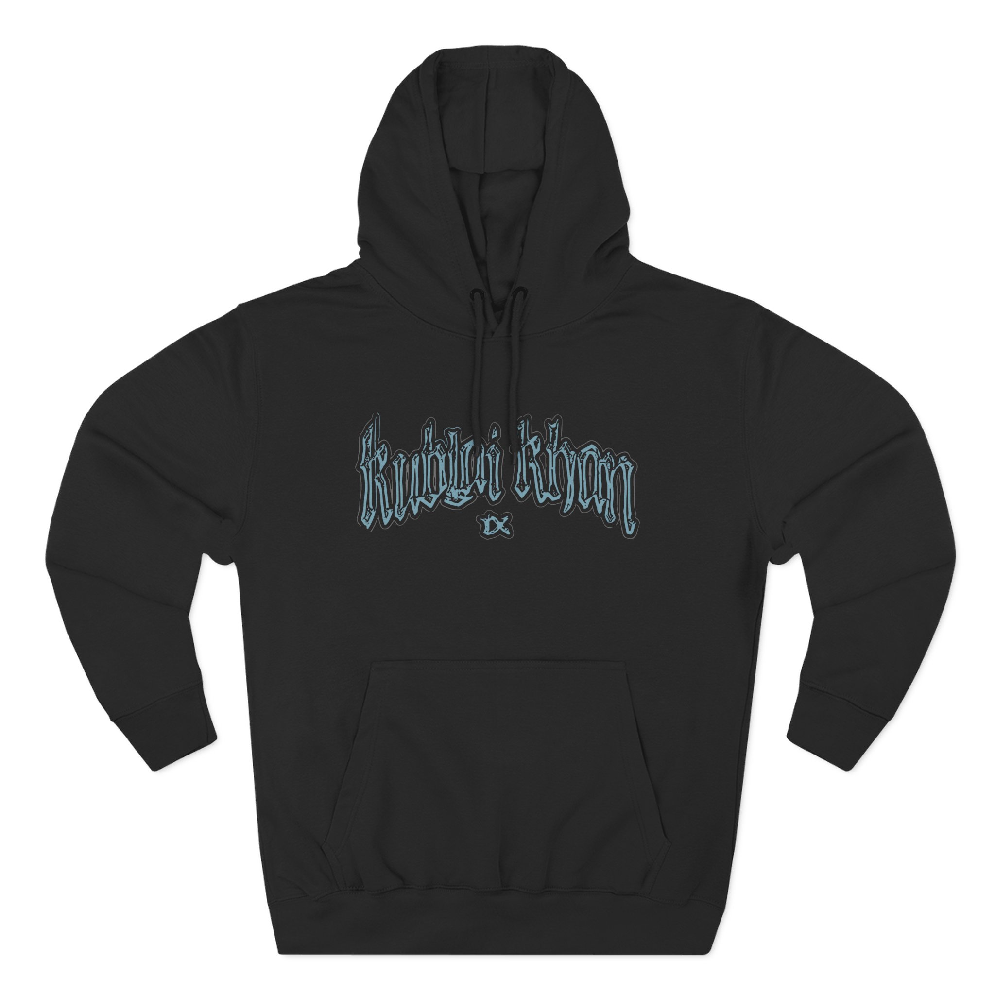 Kublai Khan is King Three-Panel Fleece Hoodie