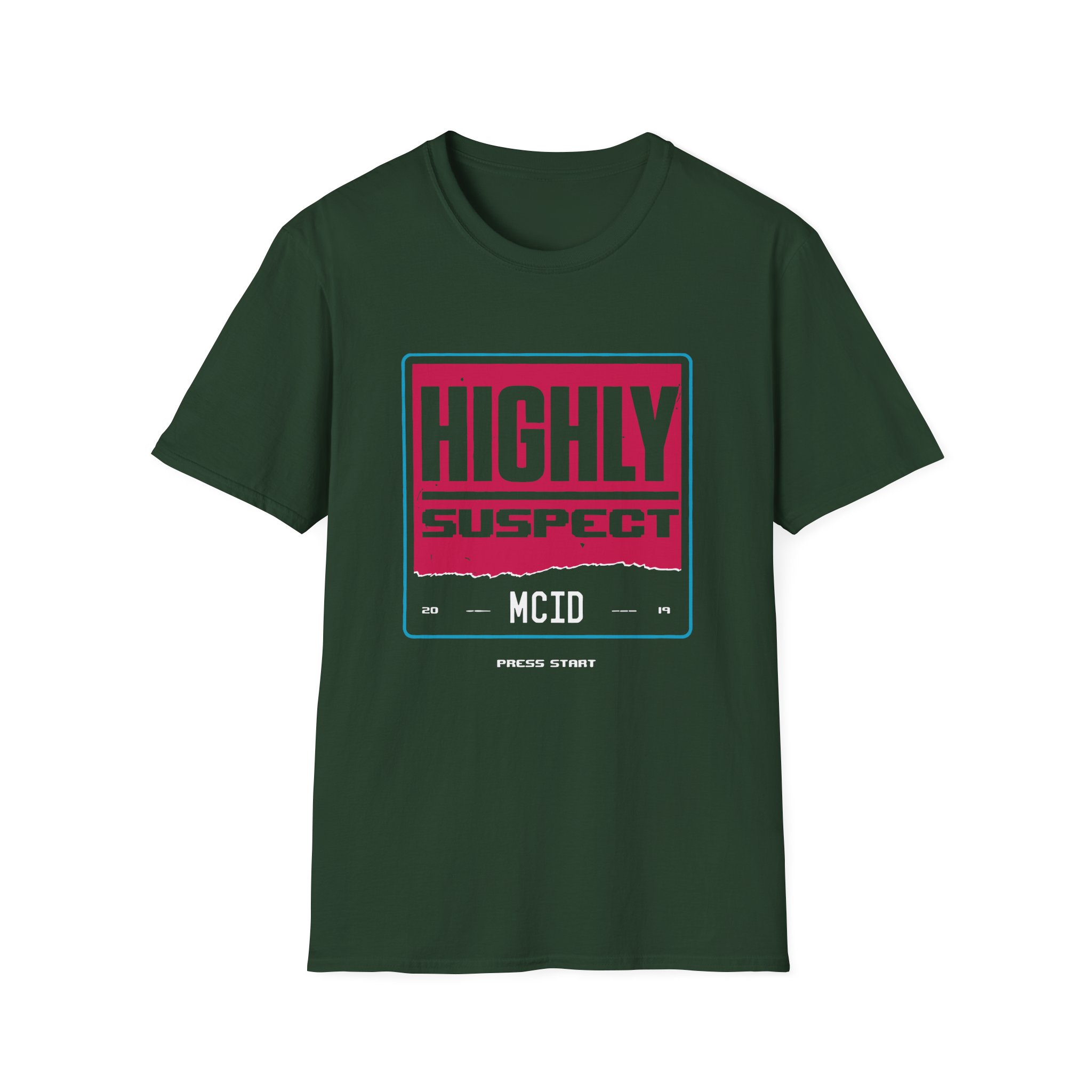 Highly Suspect Press Start Unisex Softstyle T-shirt