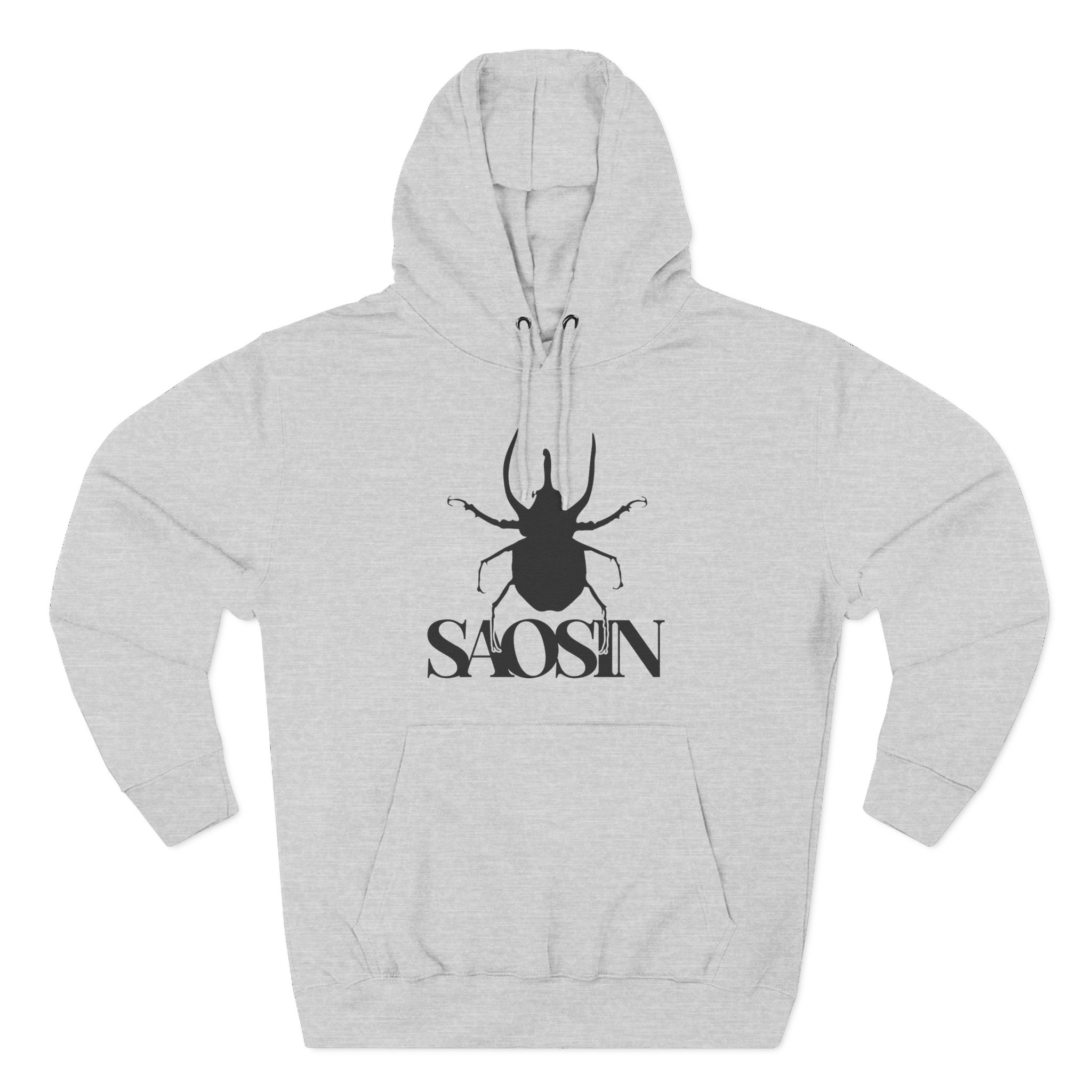 Saosin Logo Three-Panel Fleece Hoodie