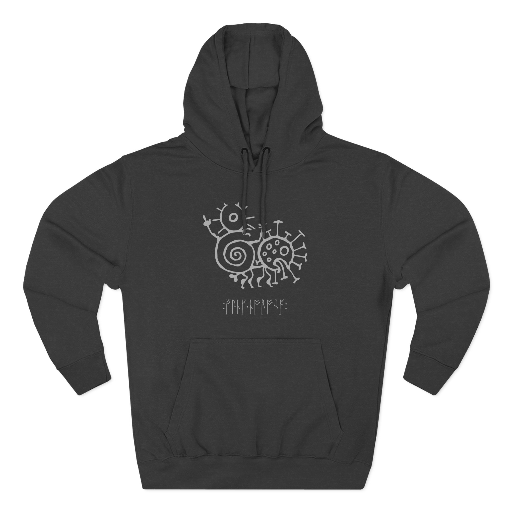 Heilung Fuck Corona Three-Panel Fleece Hoodie