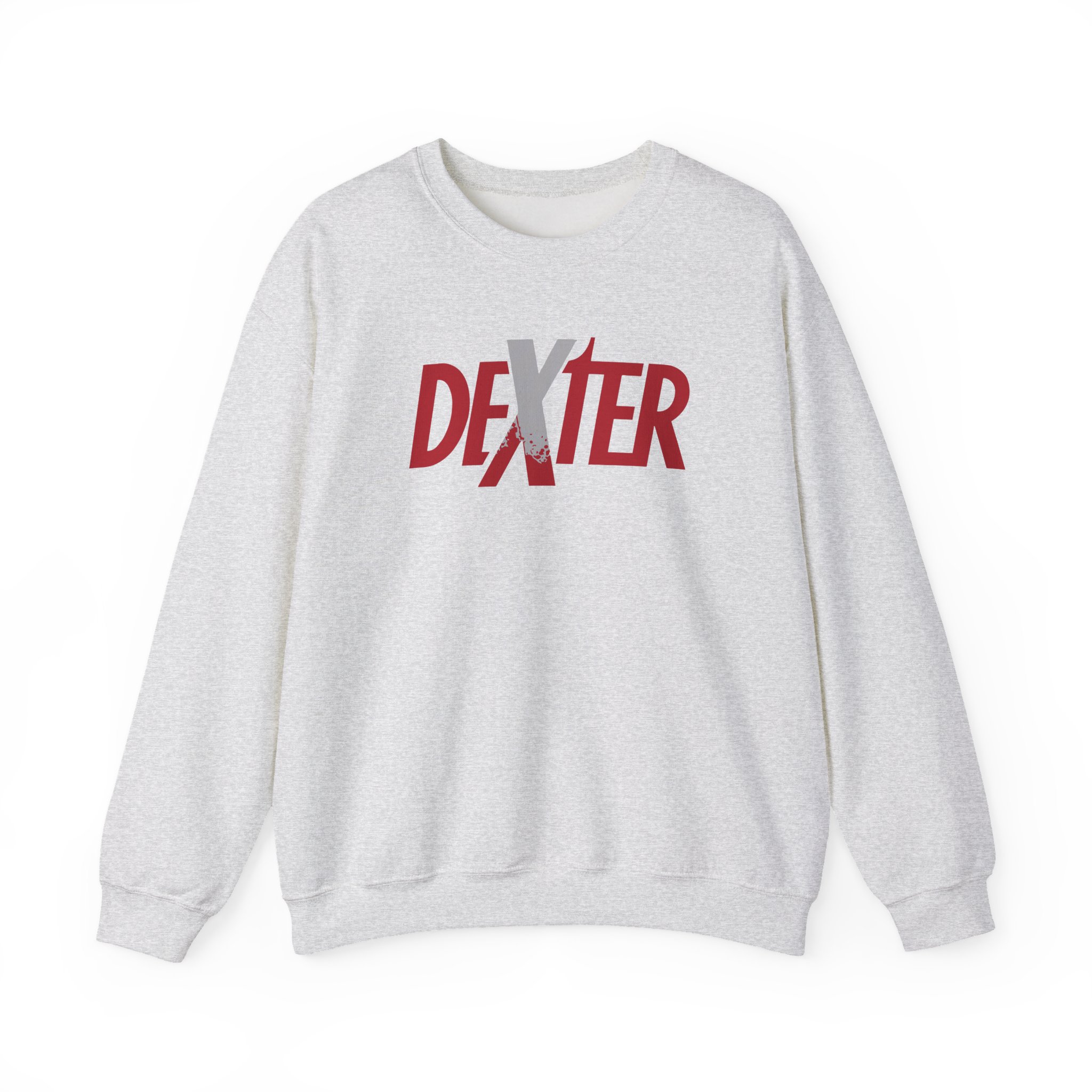 Dexter Spatter Logo Unisex Heavy Blendâ„¢ Crewneck Sweatshirt
