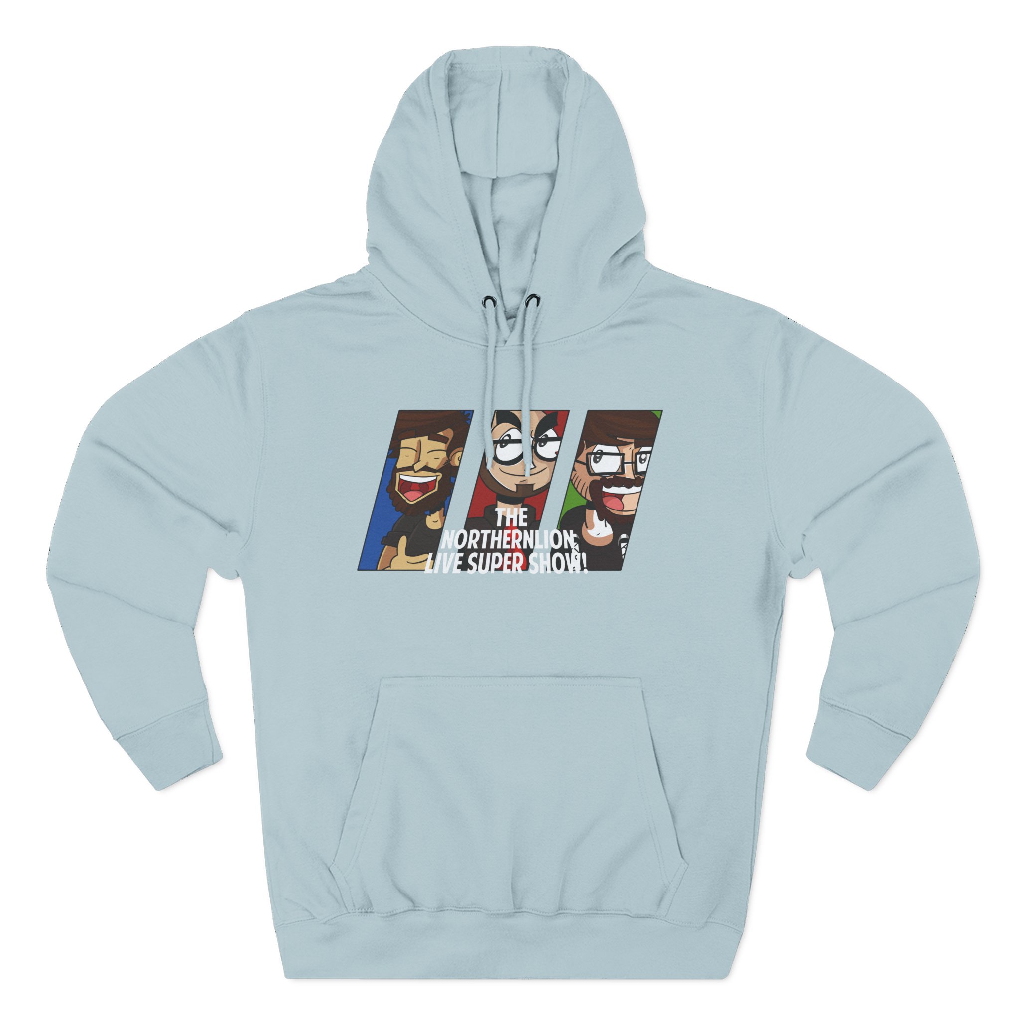 Northernlion Rebrand Three-Panel Fleece Hoodie