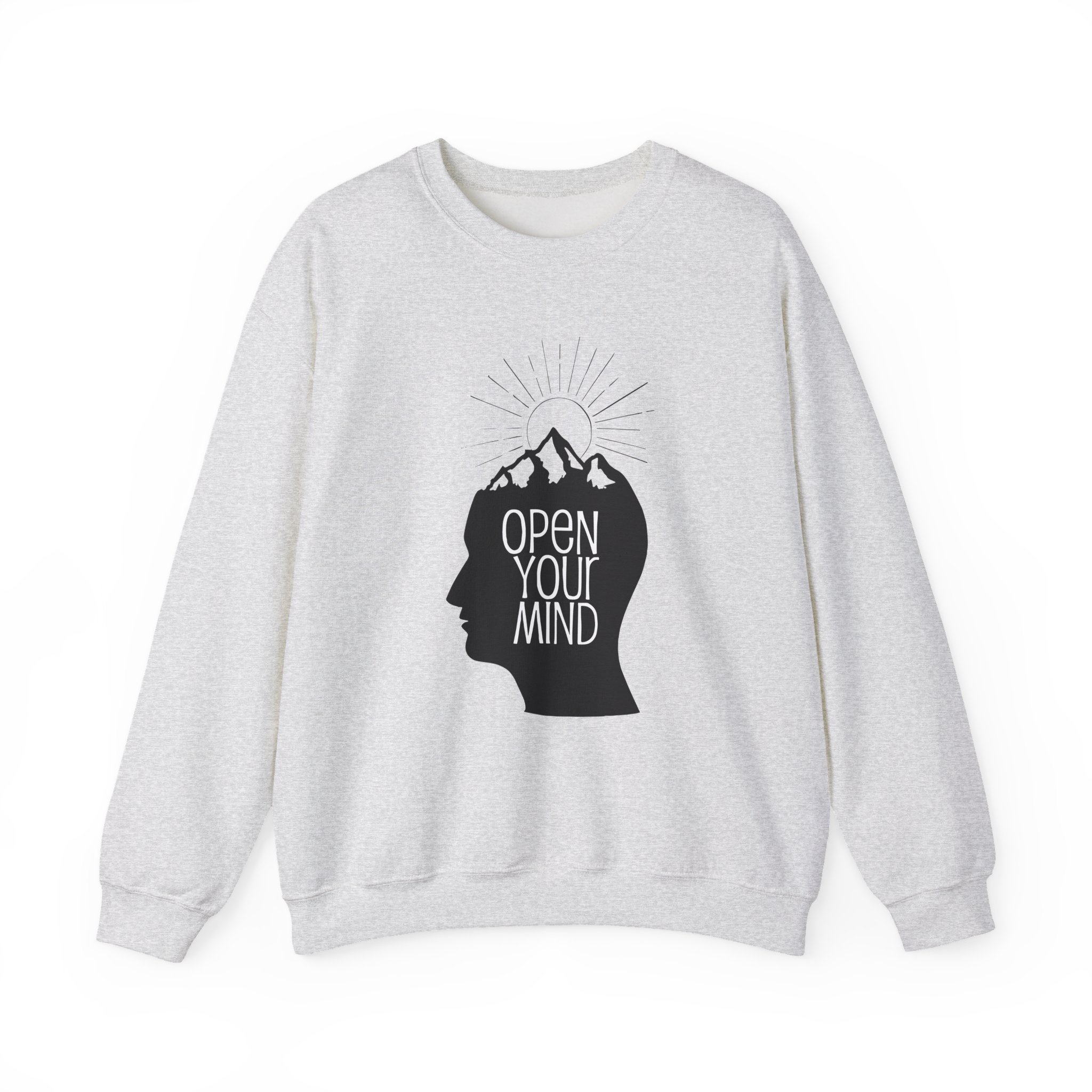 Kendall Rae Open Your Mind Unisex Heavy Blendâ„¢ Crewneck Sweatshirt