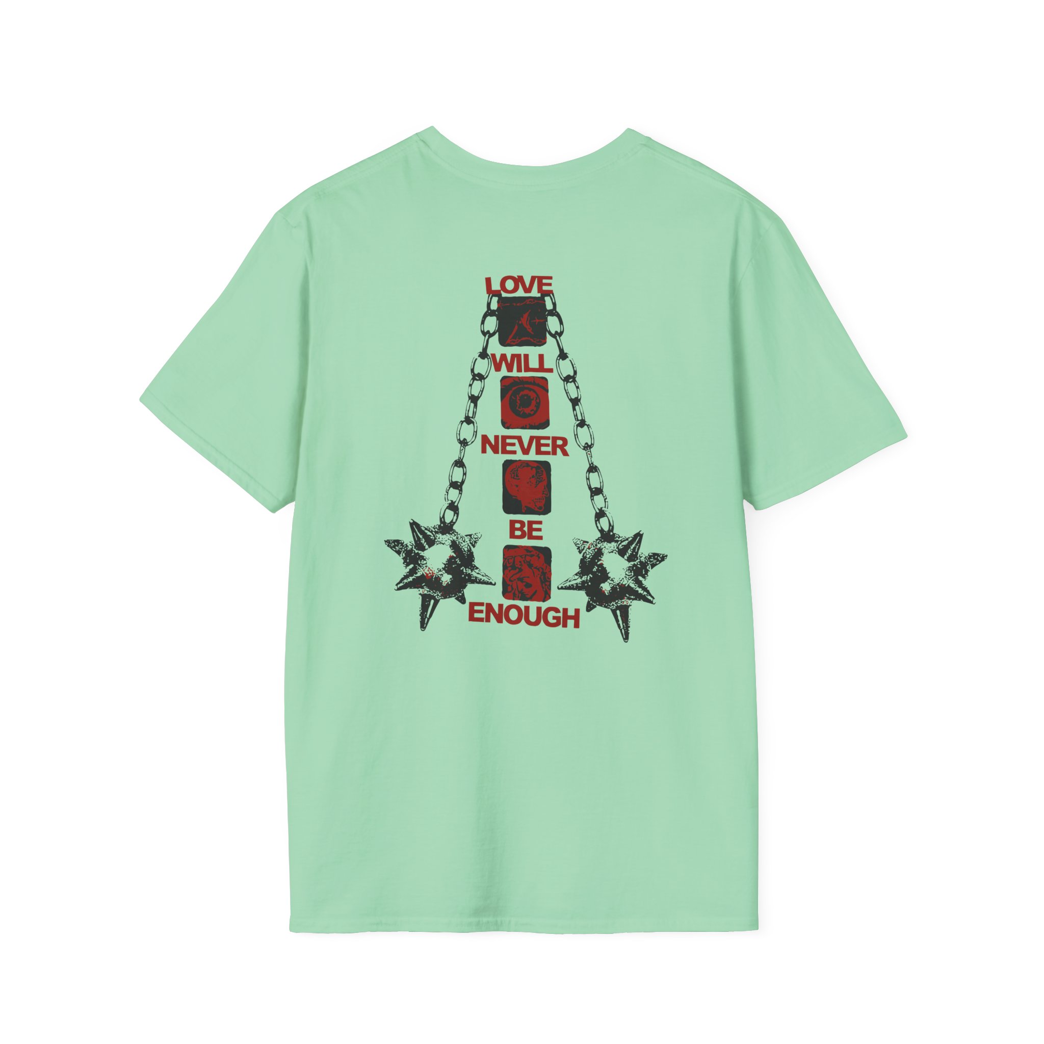 Kublai Khan - Never Enough Sportsgrey Unisex Softstyle T-Shirt