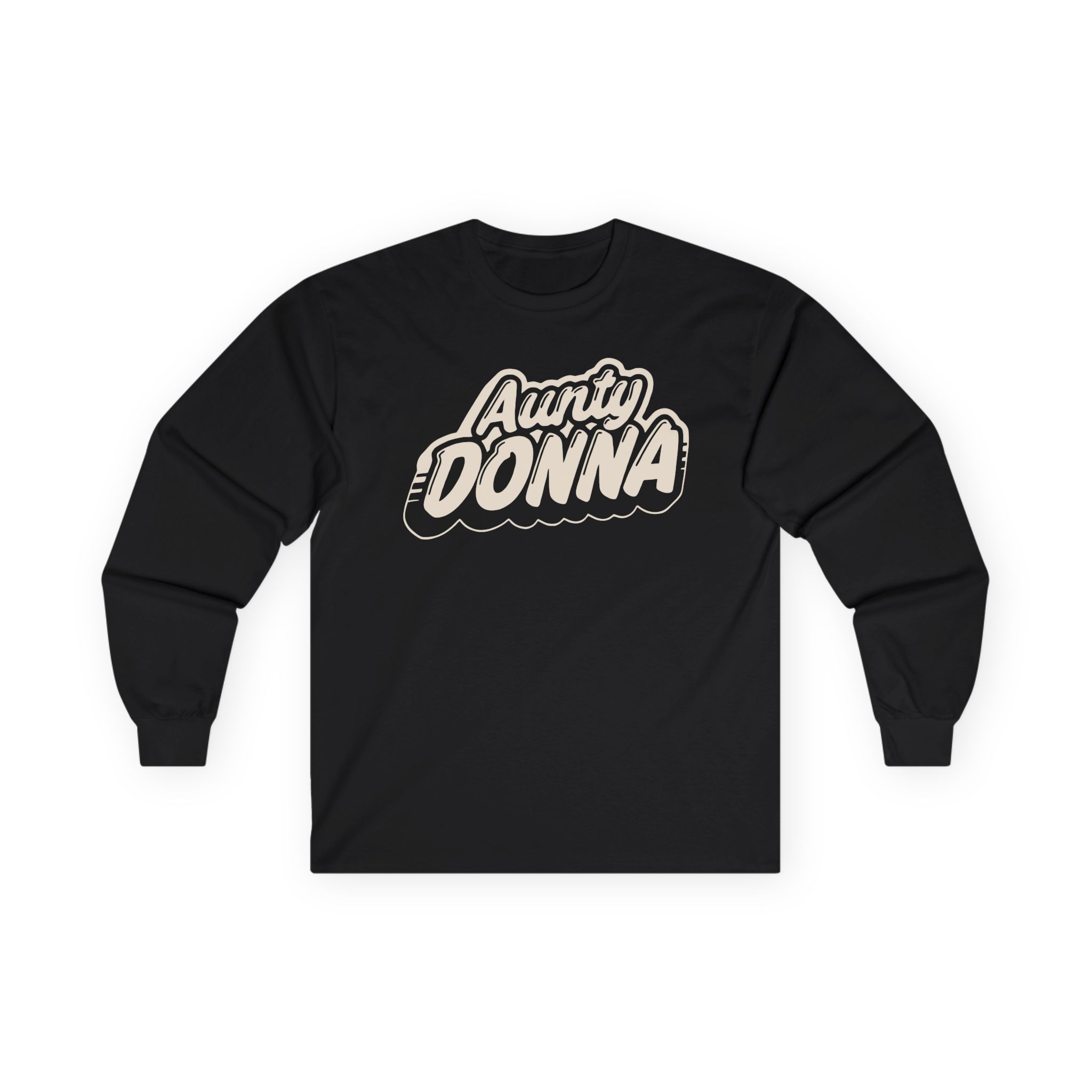 Aunty Donna Bubble Logo Unisex Ultra Cotton Long Sleeve Tee