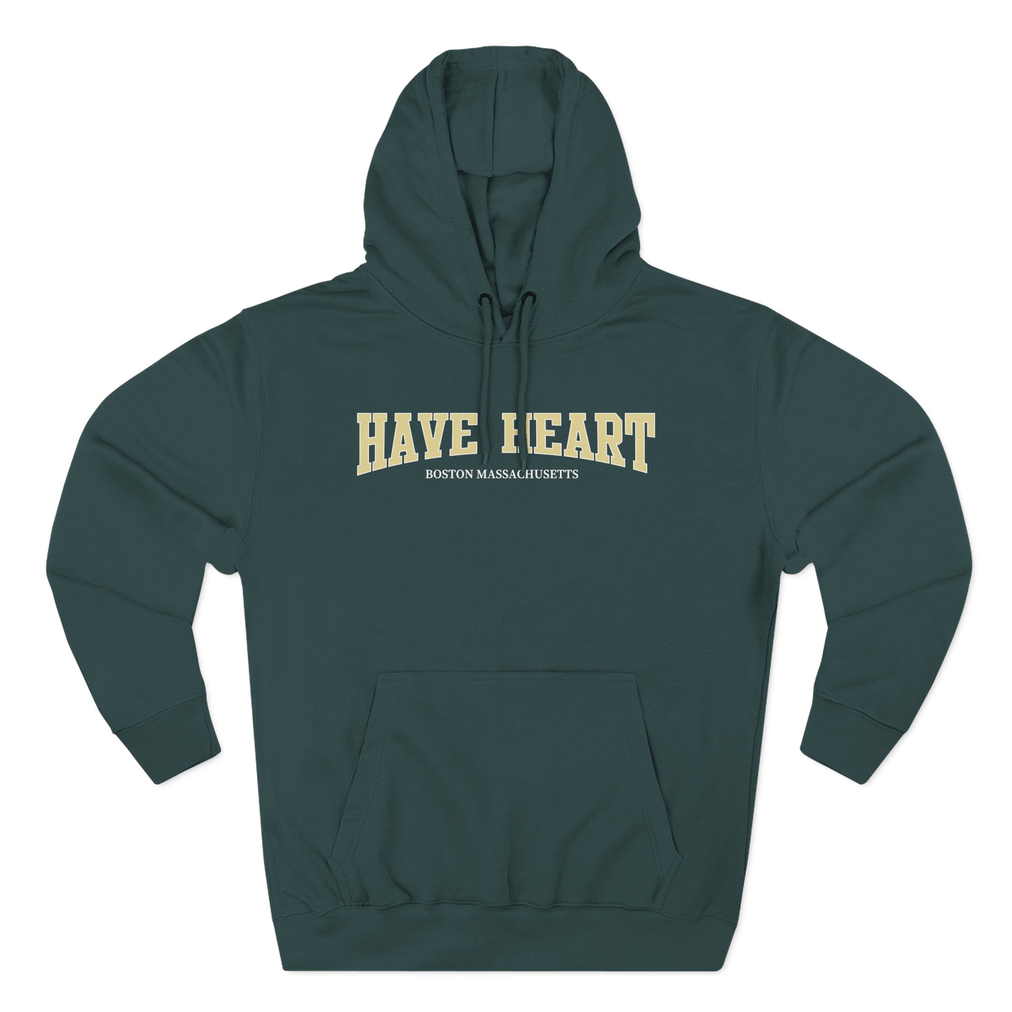 Have Heart Boston Edge Three-Panel Fleece Hoodie