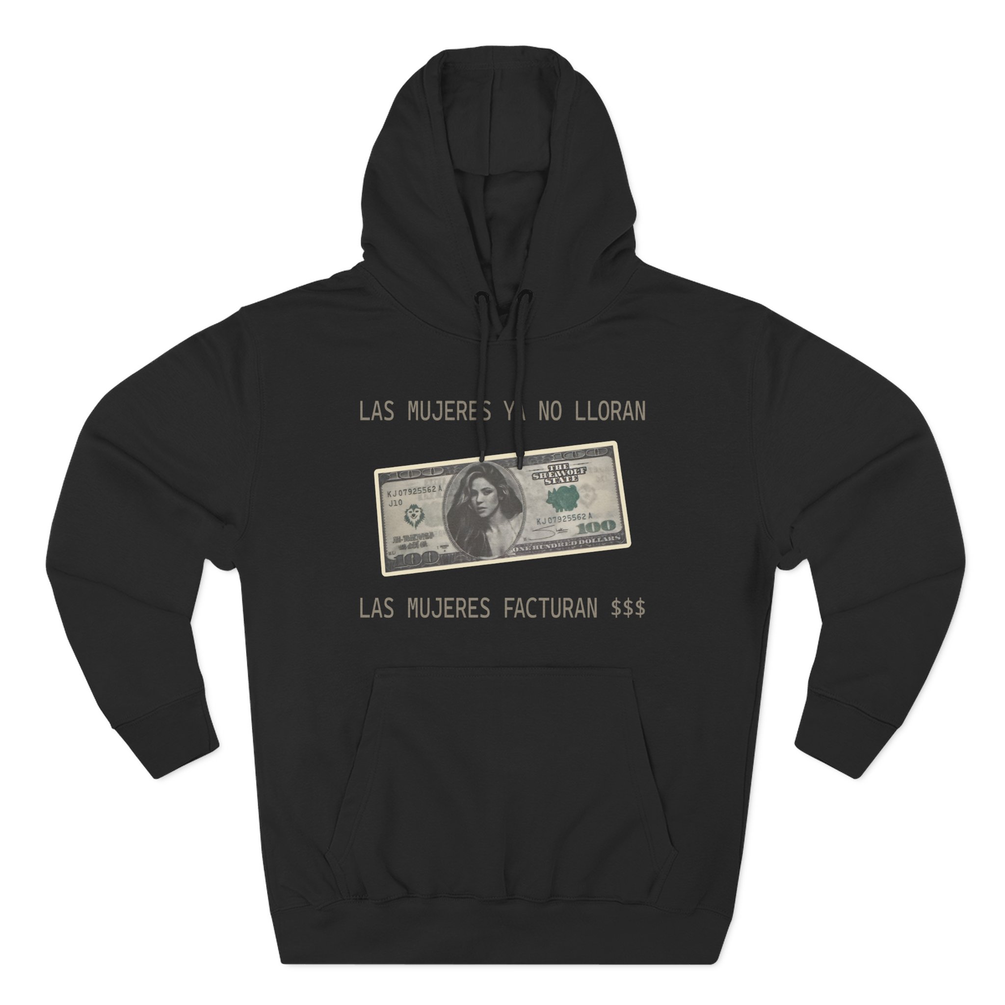 Shakira Dollar Bill Three-Panel Fleece Hoodie