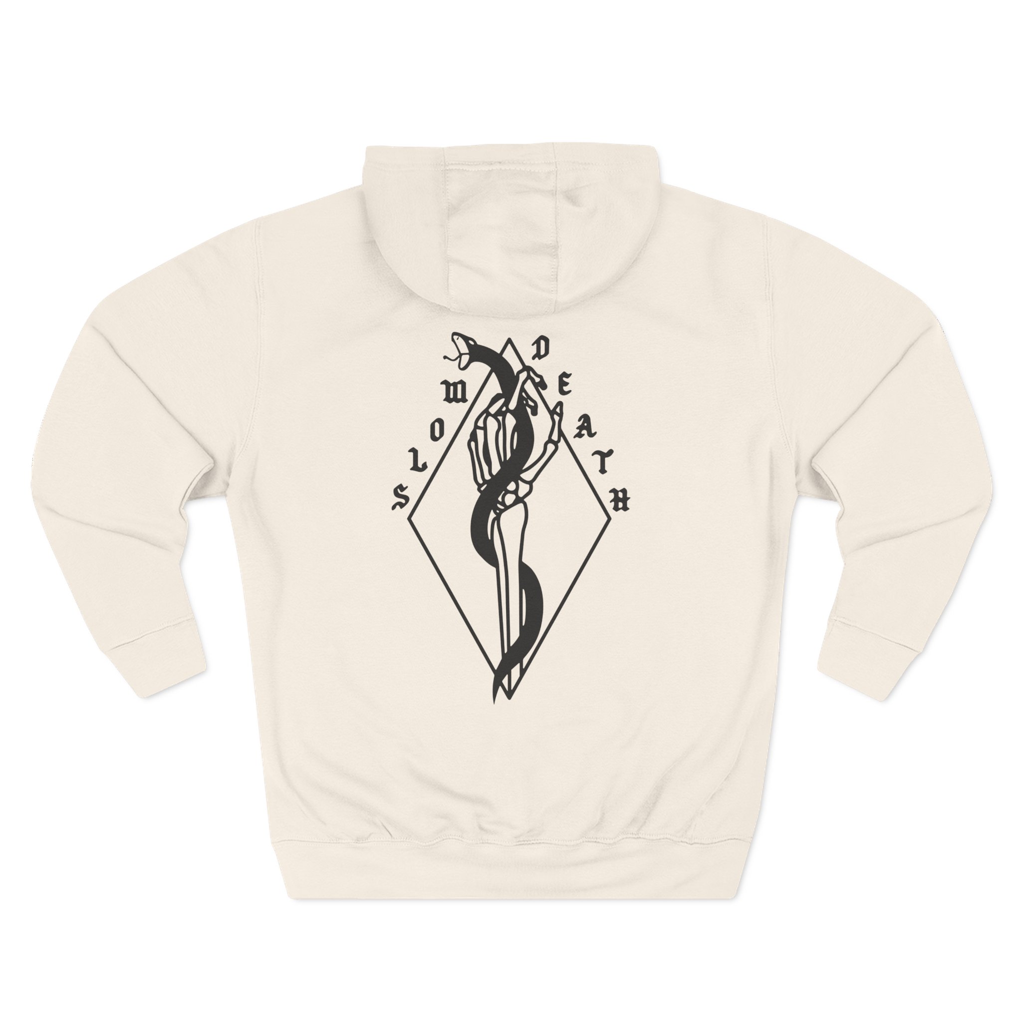 Trapped Under Ice Snake Death Three-Panel Fleece Hoodie