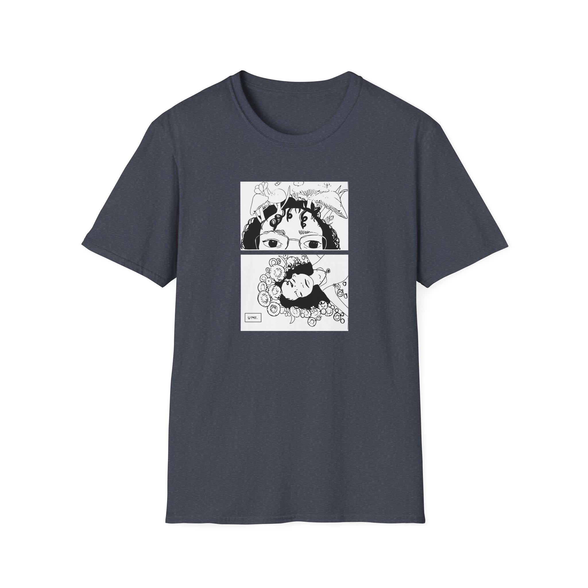 Umi Drawing Unisex Softstyle T-Shirt