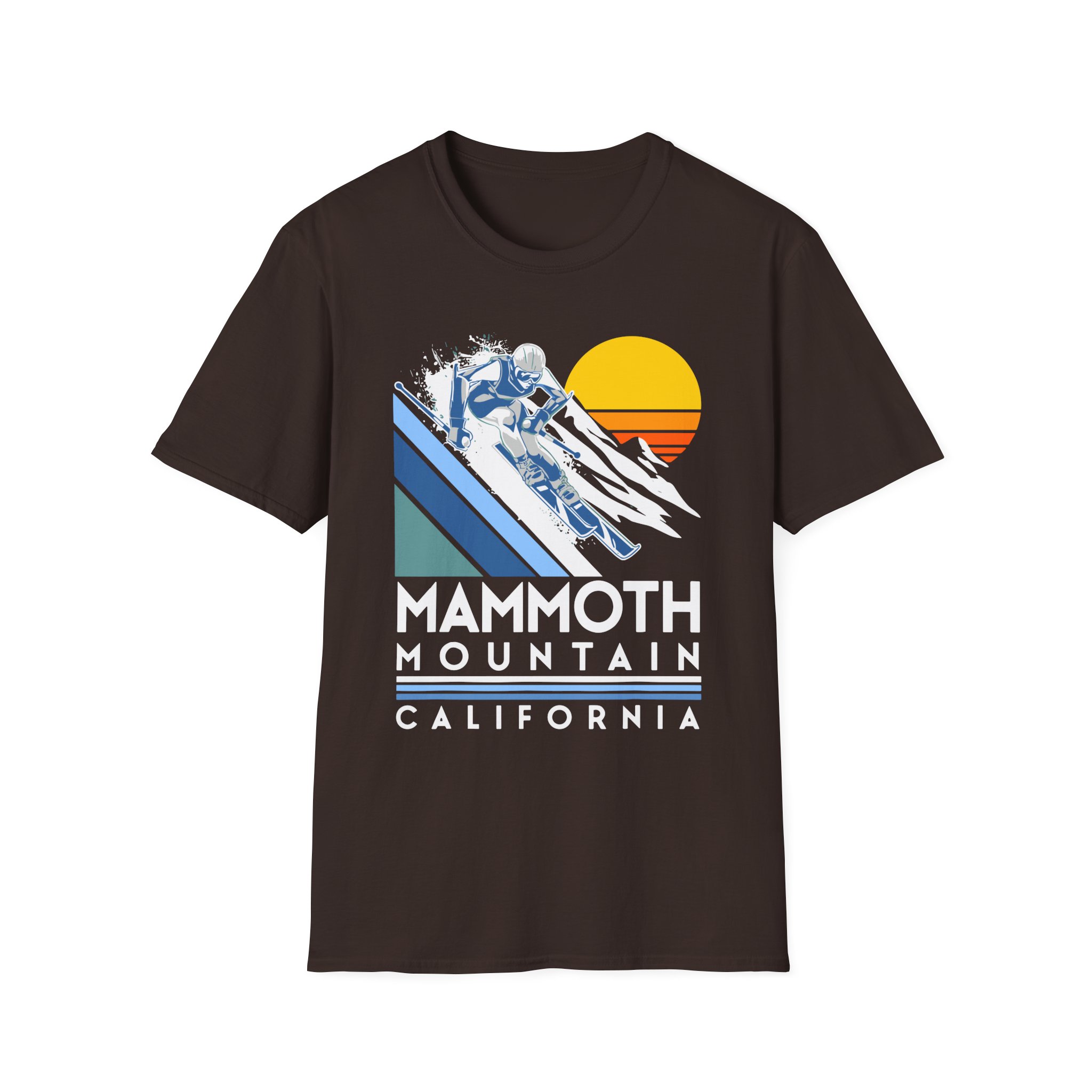 Mammoth Mountain California Unisex Softstyle T-Shirt